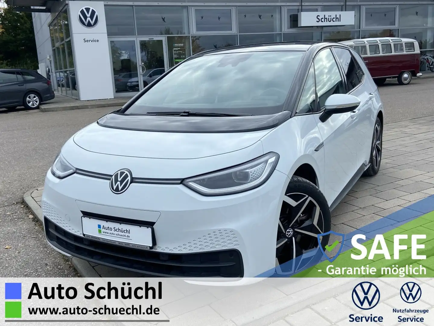 Volkswagen ID.3 PRO-PERFORMANCE WÄRMEPUMPE+5-SITZER+NAVI+M Weiß - 1