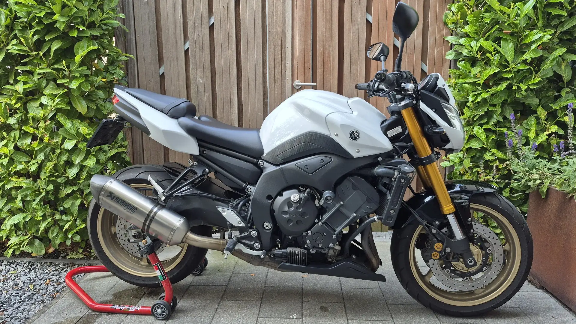 Yamaha FZ 8 Naked - ABS - Akrapovic - Handvatverwarming Blanc - 1