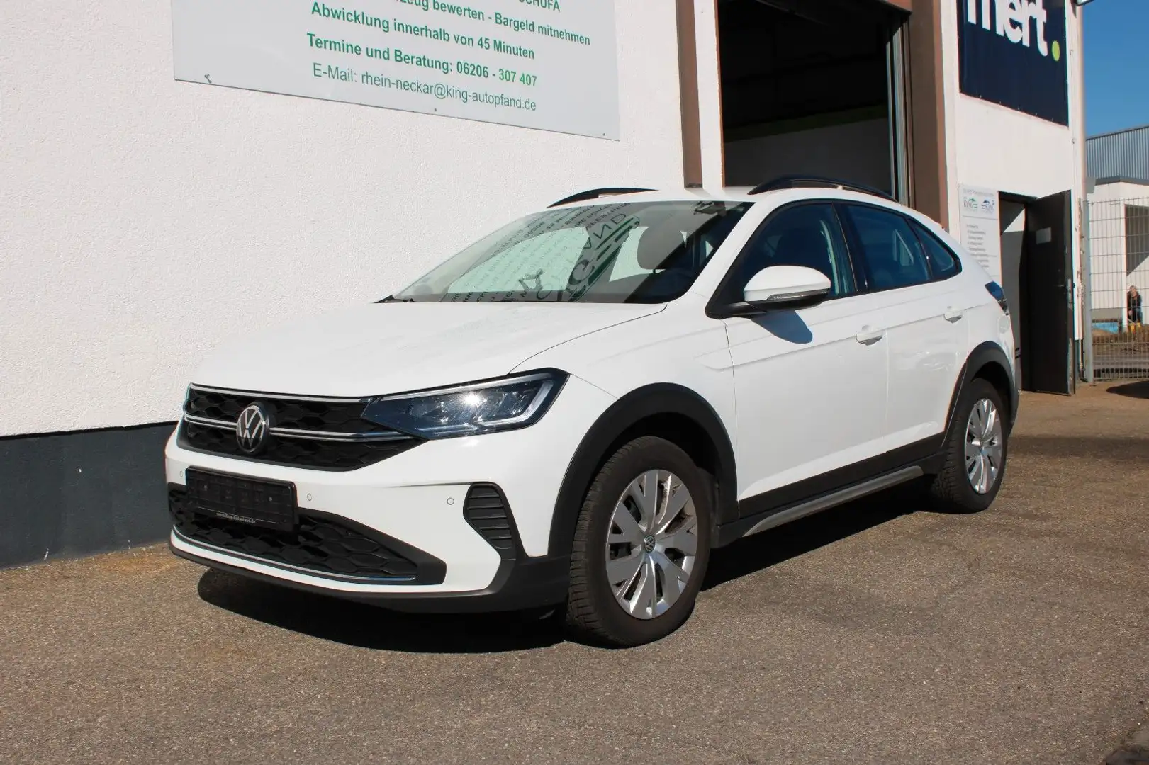 Volkswagen Taigo 1.0 TSI Life Virtual Navi Klima PDC SHZ Weiß - 1