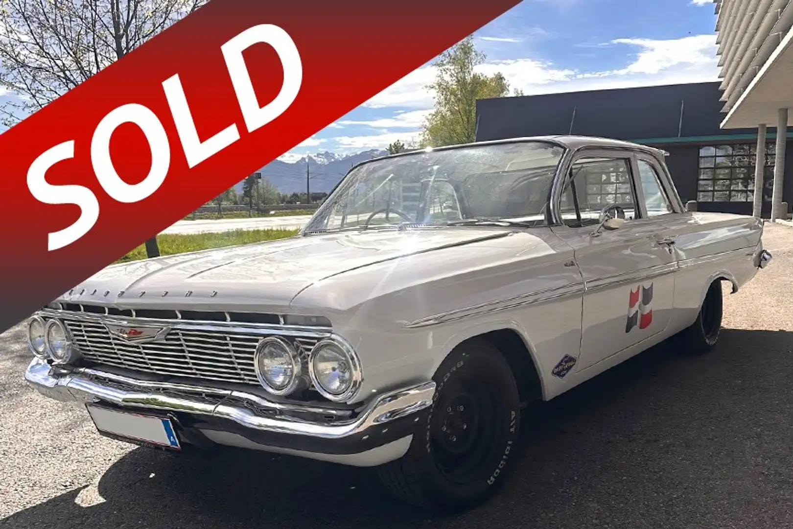 Chevrolet Bel Air Flat Top Coupé - V8 5.7l, Schalter Blanc - 1