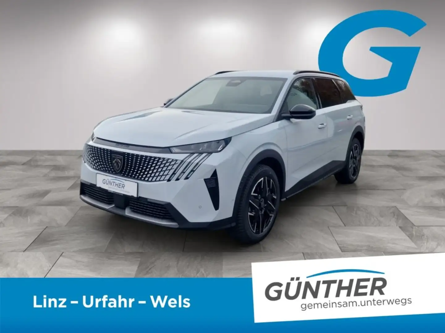 Peugeot 5008 ALLURE Hybrid 145 e-DCS6 Weiß - 1