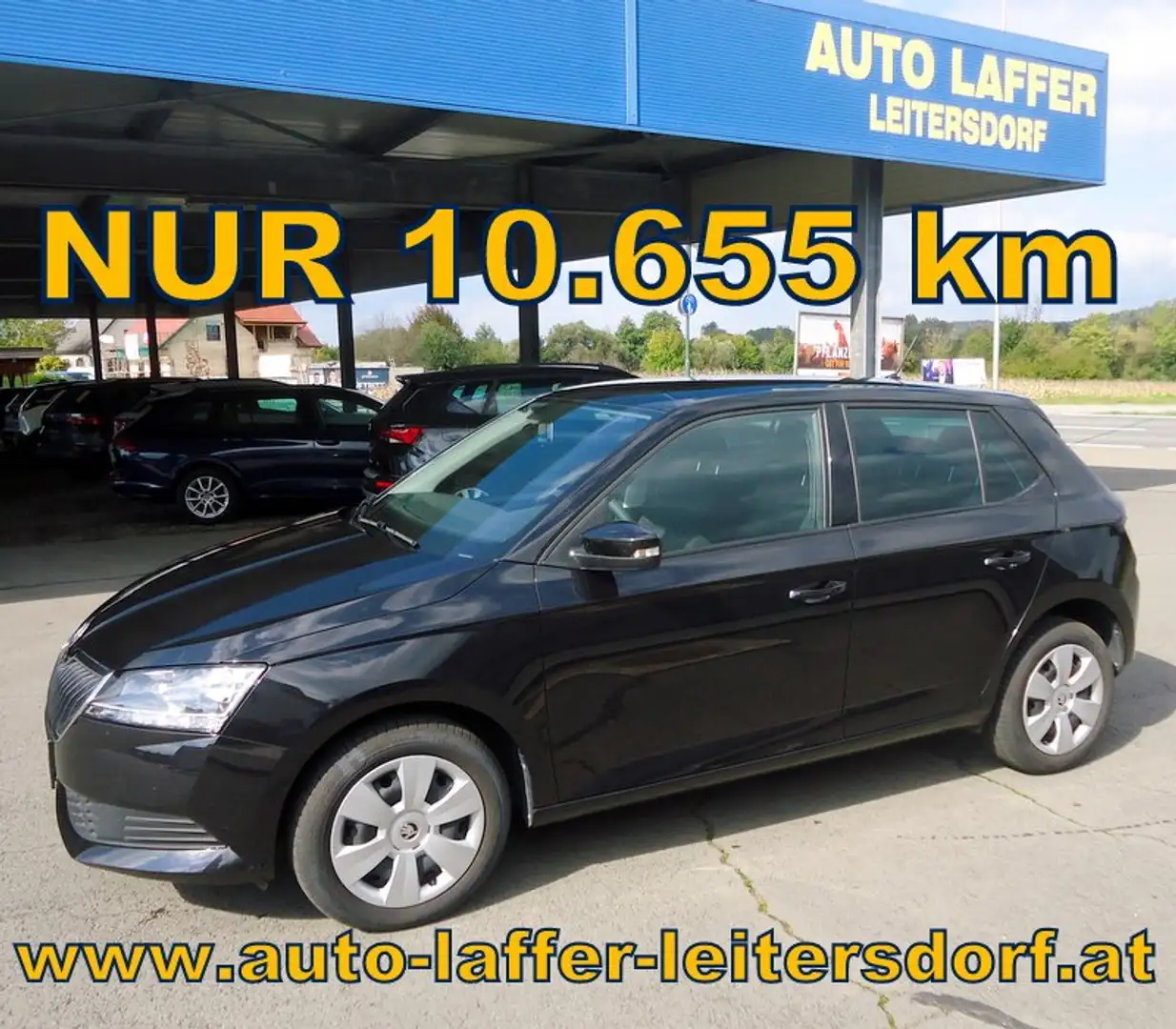 Skoda Fabia Active**NUR 10655 Km**Klima**1.Bes. Noir - 1