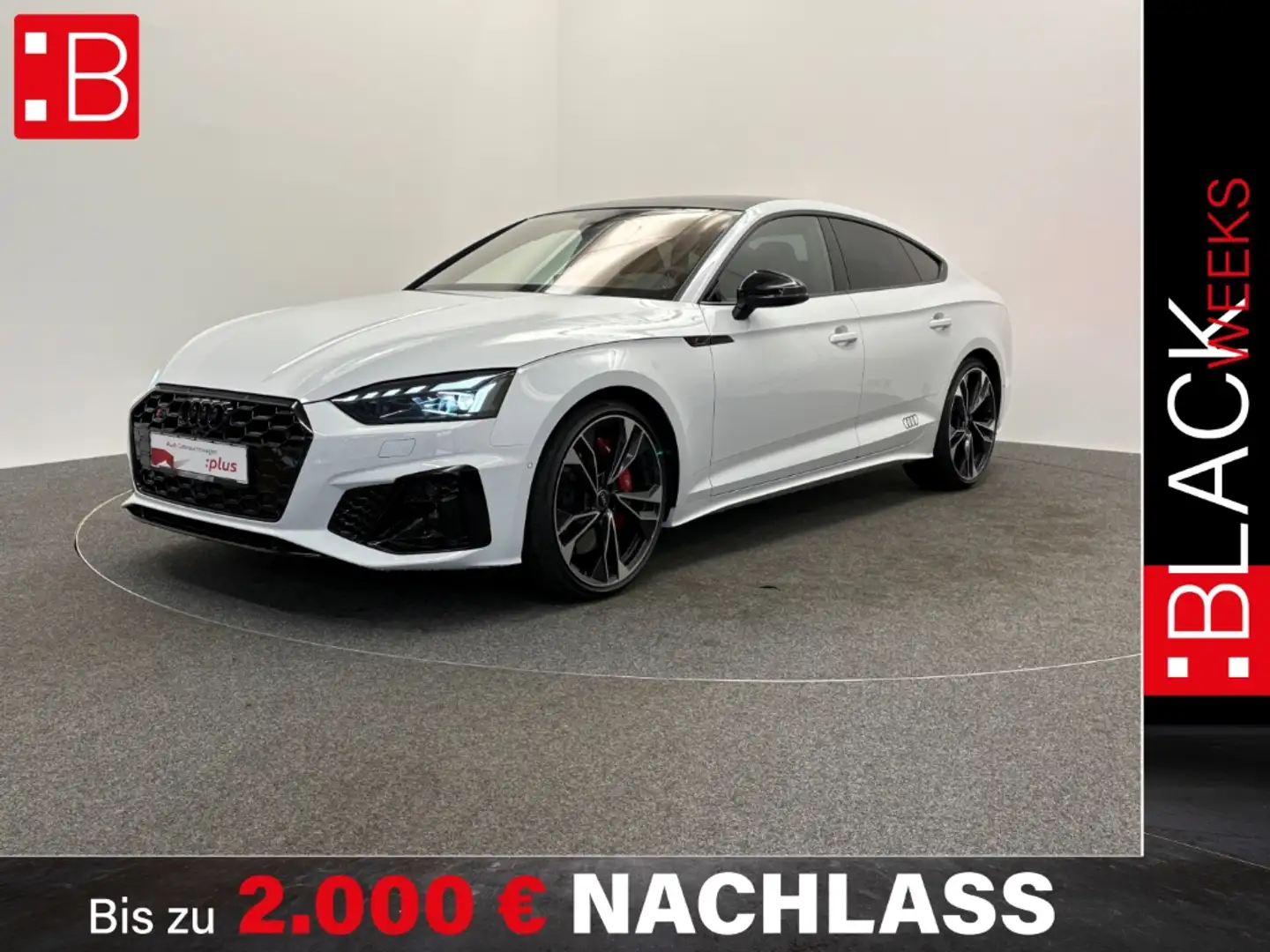 Audi S5 Sportback Competition Plus LASER 20 S-SITZE HEAD-U Weiß - 1