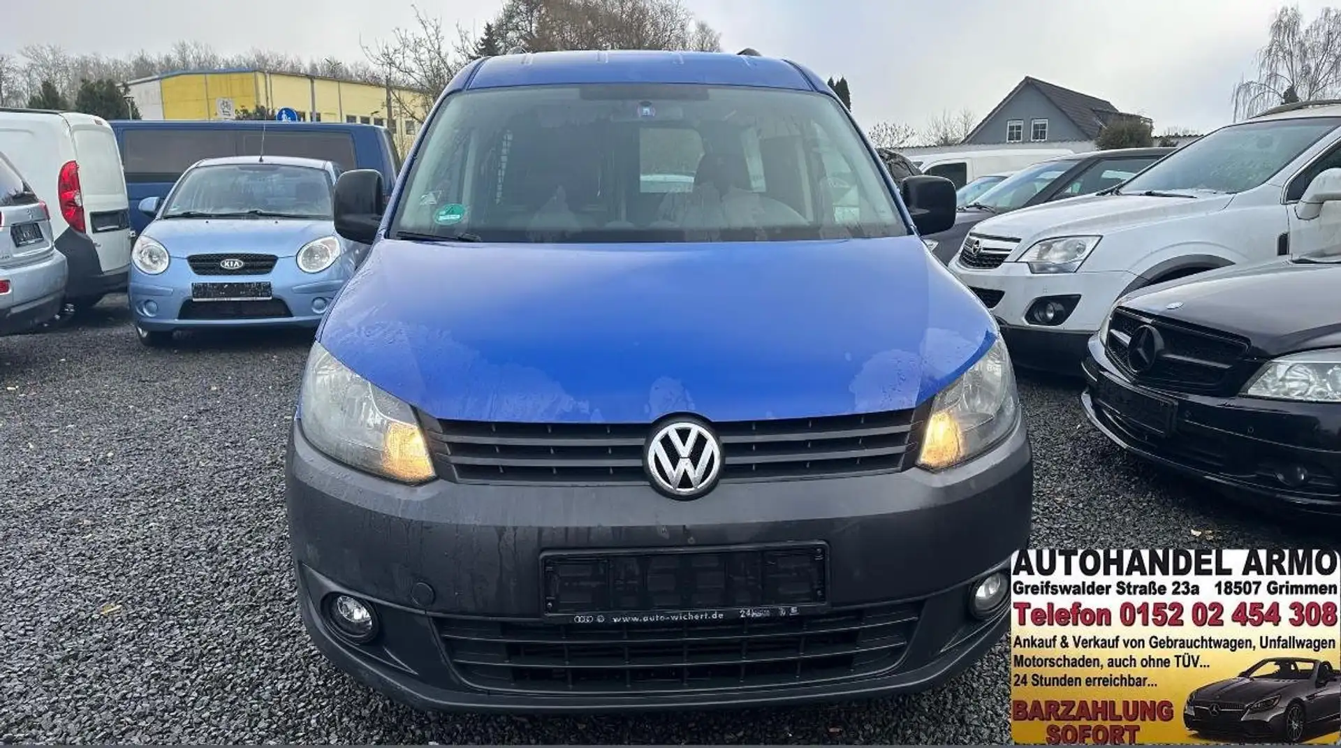 Volkswagen Caddy Maxi Kasten **HU/AU NEU** Kék - 1