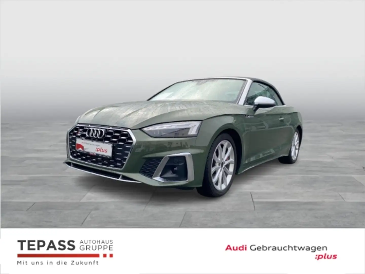 Audi S5 Cabriolet 3.0 TFSI QUATTRO NAVI AHK LEDER B&O HUD Verde - 1