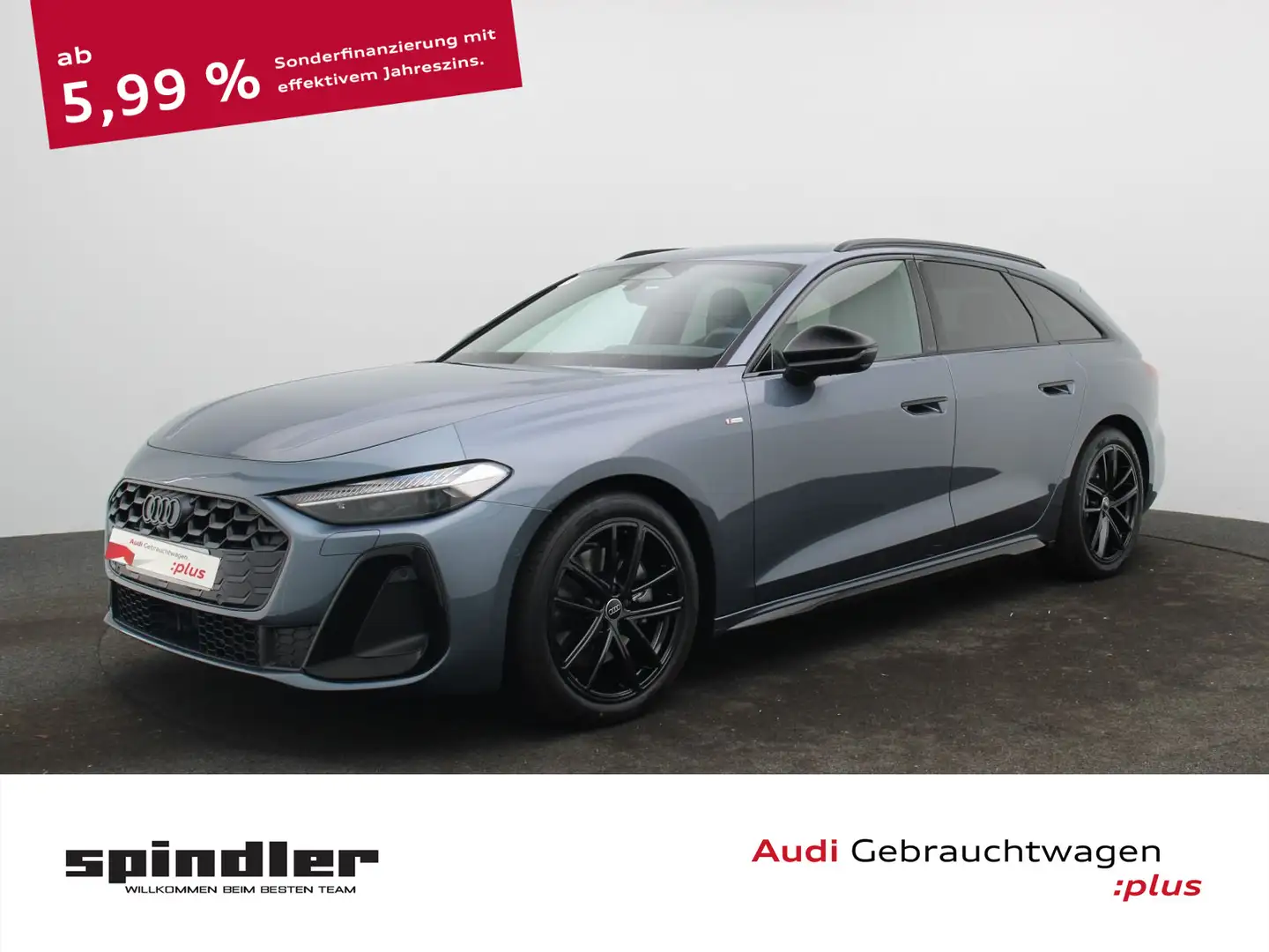 Audi A5 TDI quattro/ TechPlus, Matrix, 360°,AHK Blau - 1