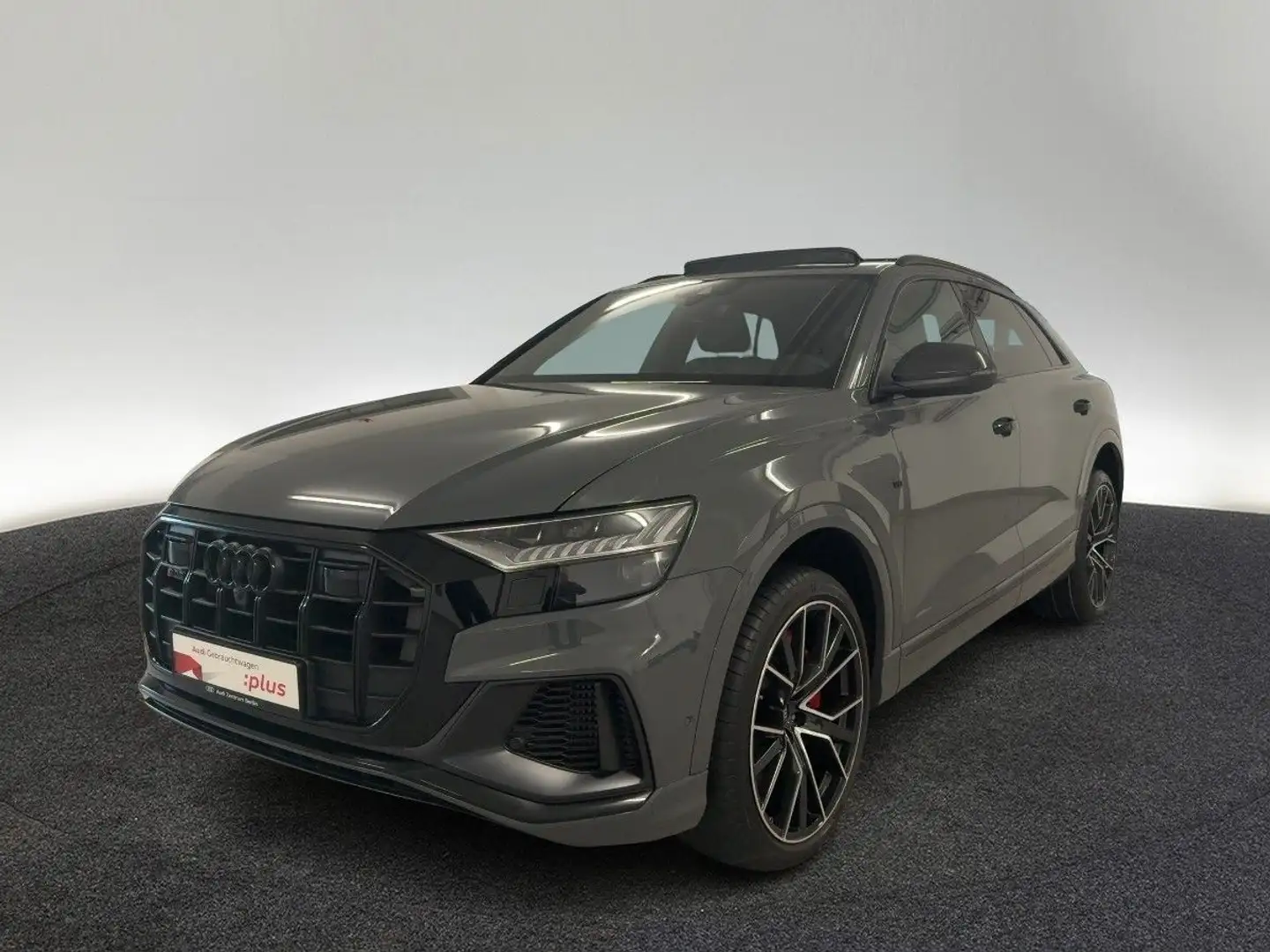 Audi SQ8 TFSI tiptr. AHK STDHZG NACHTS HUD PANO 360°K Gris - 2
