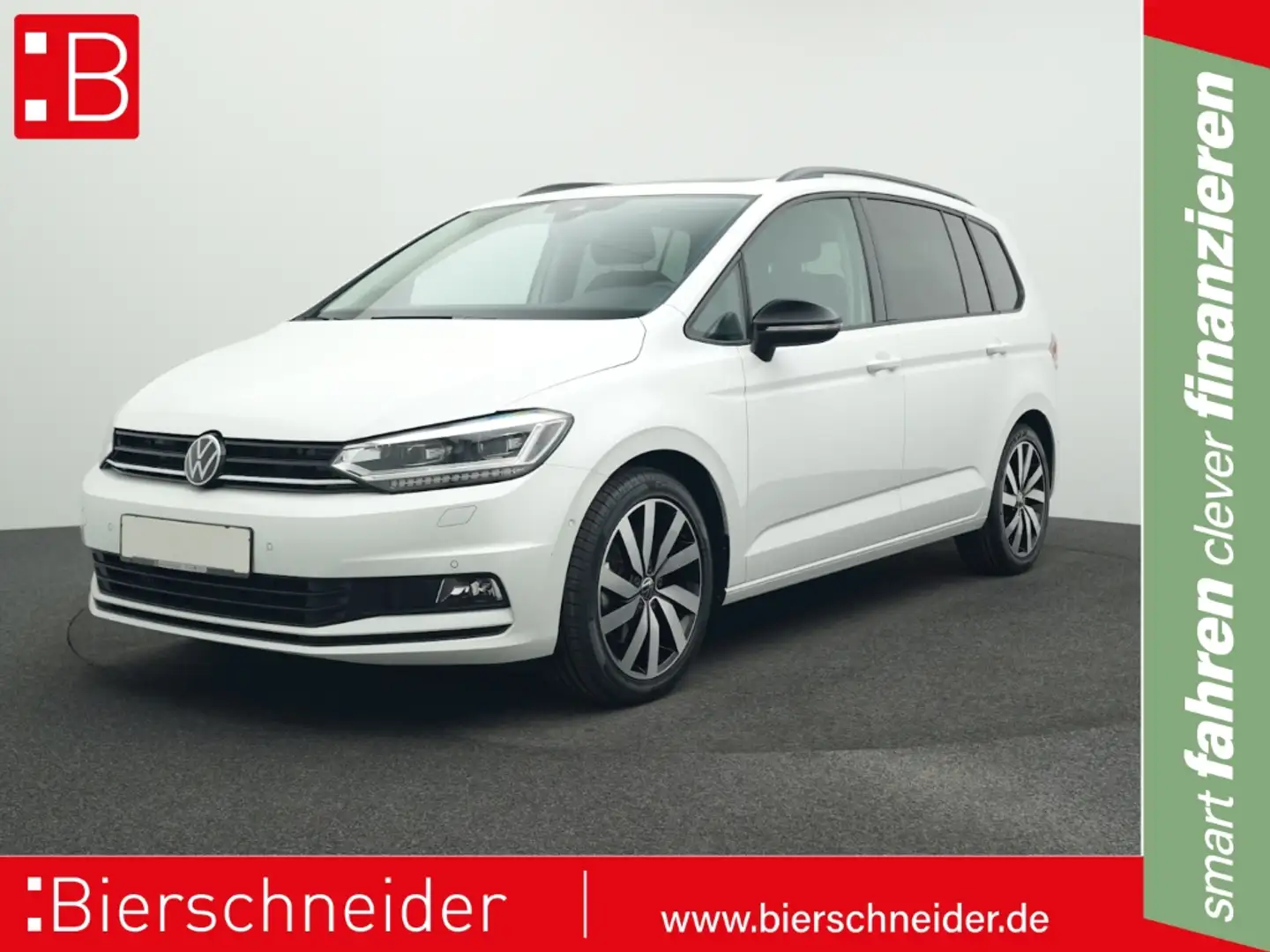 Volkswagen Touran 2.0 TDI DSG Highline BLACK-STYLE 7-S. AHK STANDHZ Weiß - 1