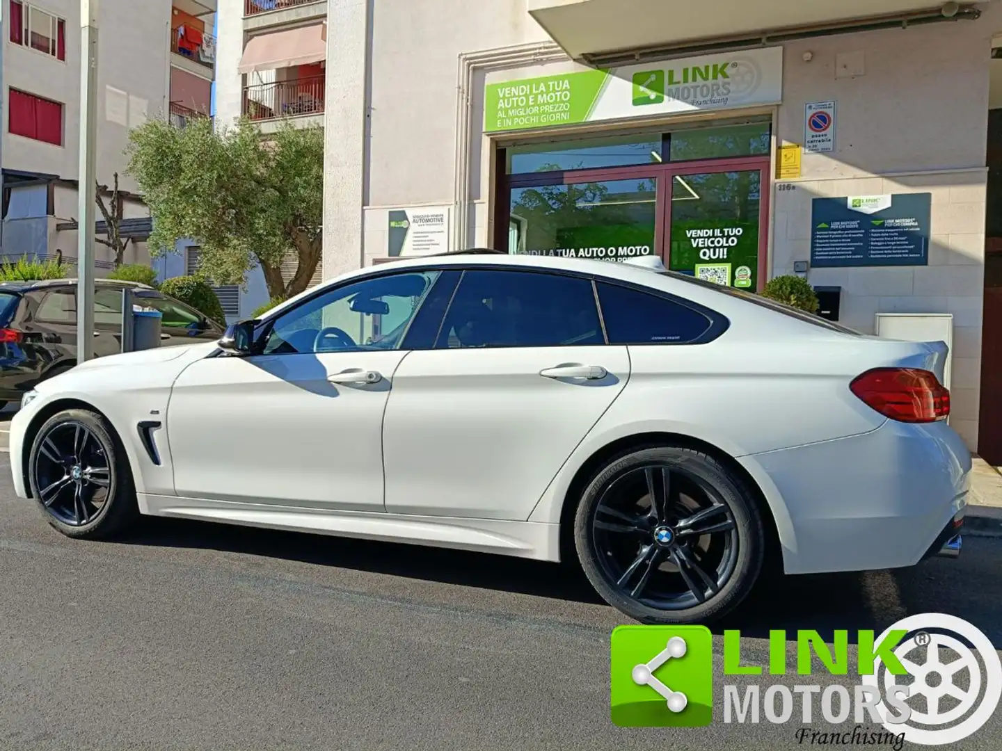 BMW 420 d Gran Coupé Msport Bianco - 2
