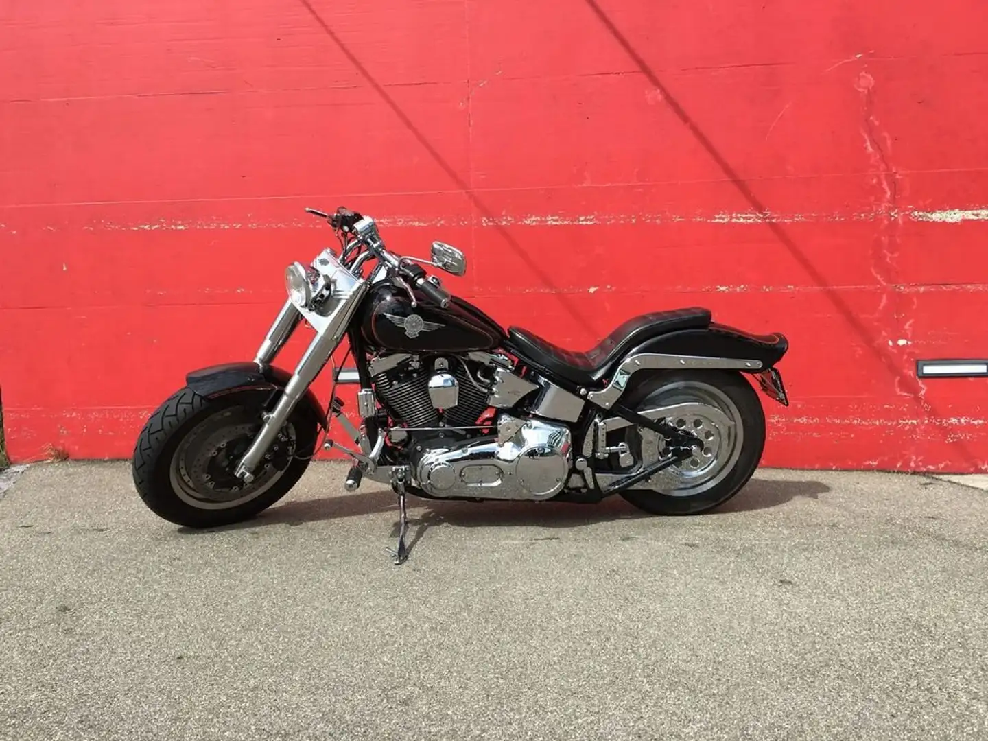 Harley-Davidson Fat Boy crna - 1