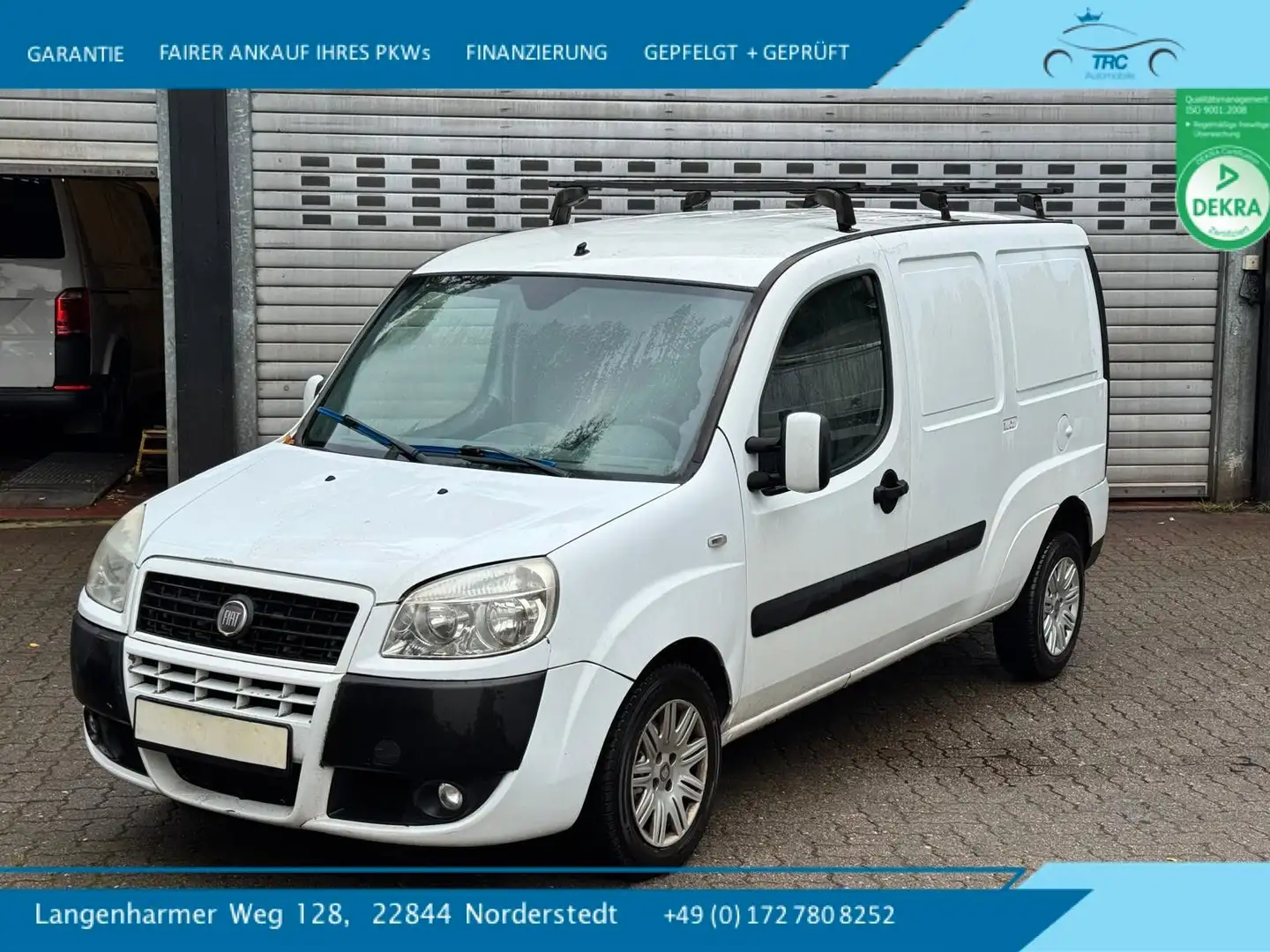 Fiat Doblo Doblò 1.9 JTD SX Maxi Kasten Weiß - 1