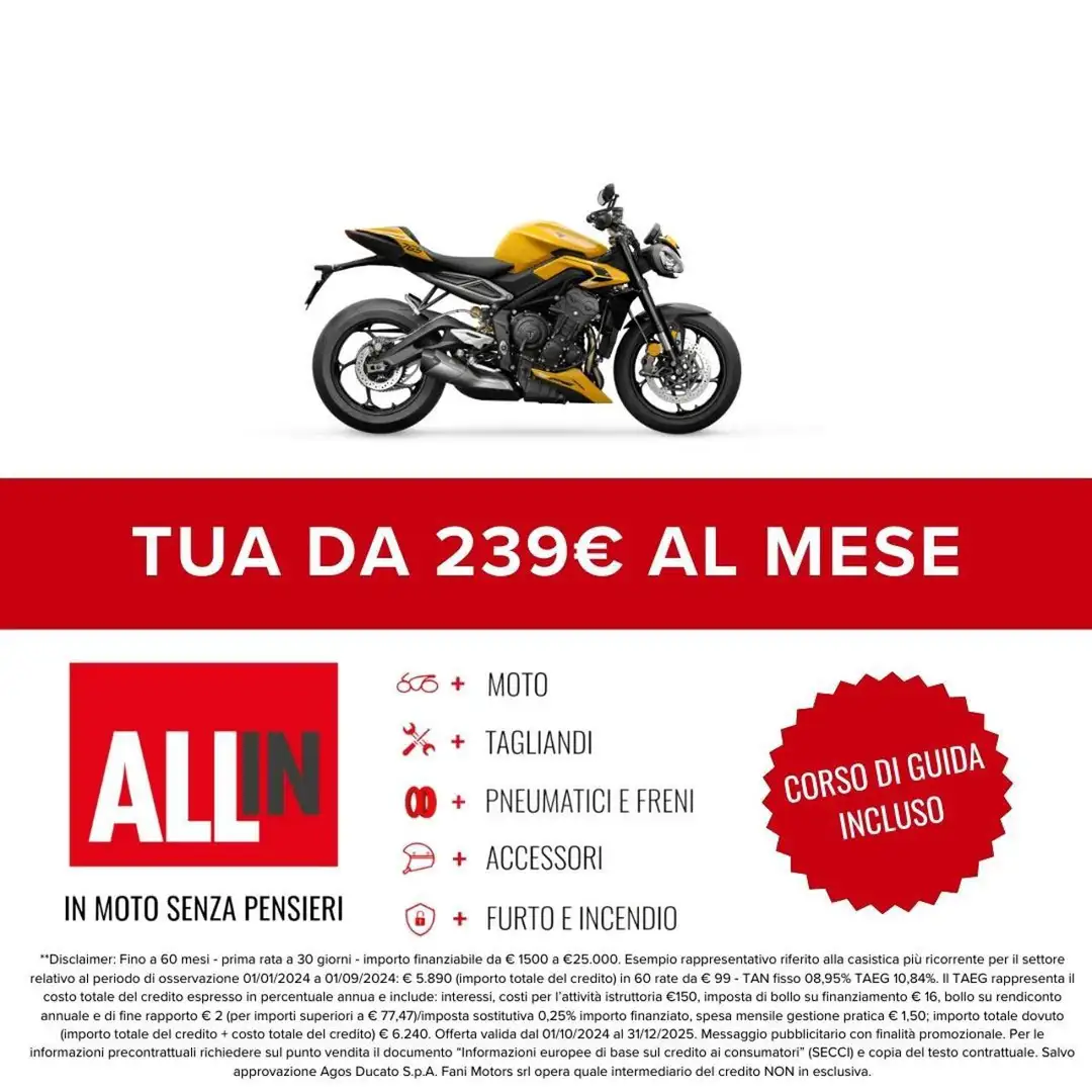 Triumph Street Triple 765 RS Galben - 2
