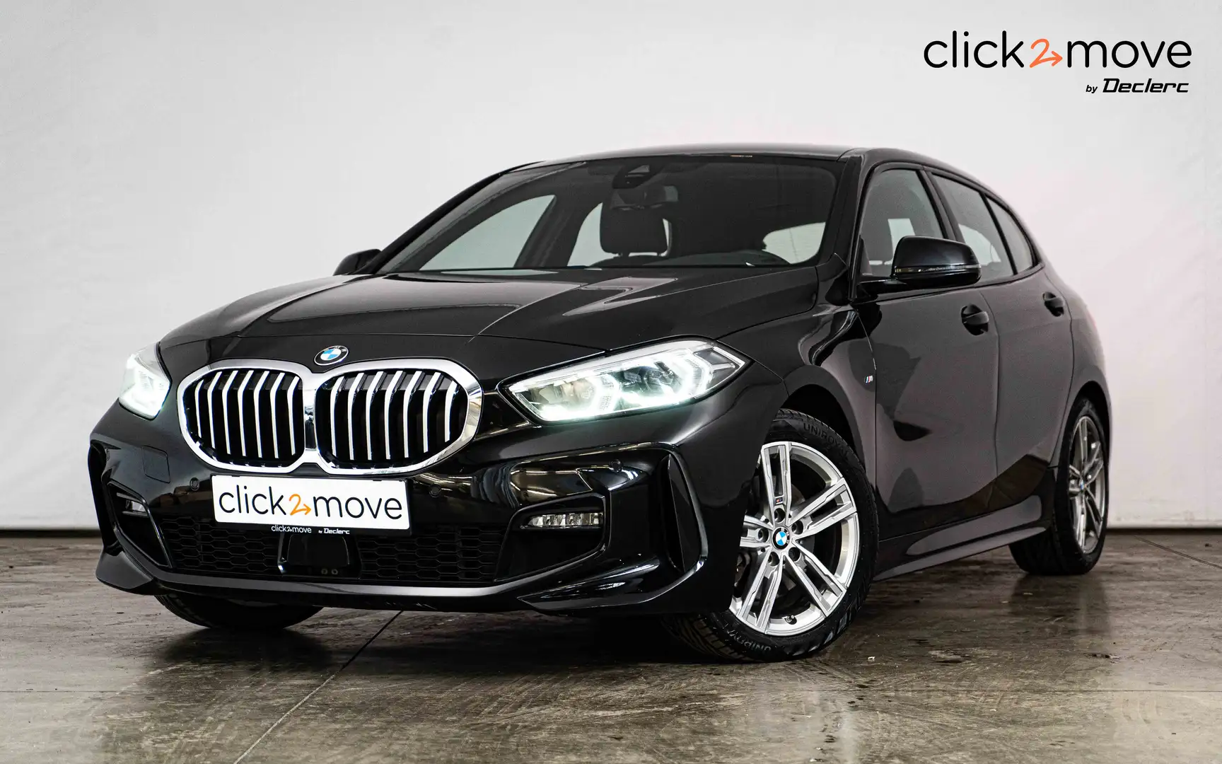 BMW 118 118iA OPF M Sport Zwart - 1