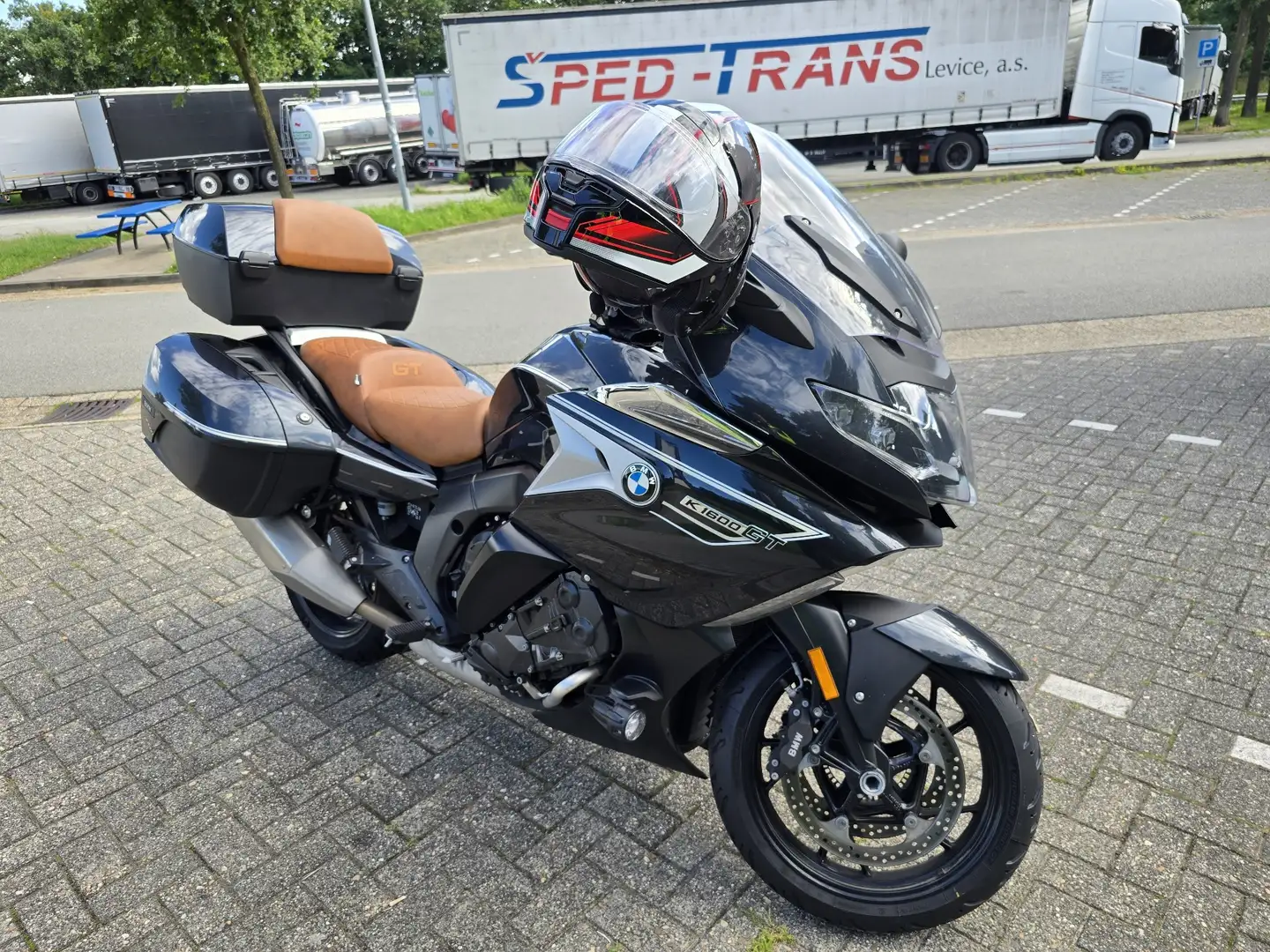 BMW K 1600 GT optie 719 /extra stop led/bodem verlichting Fekete - 2