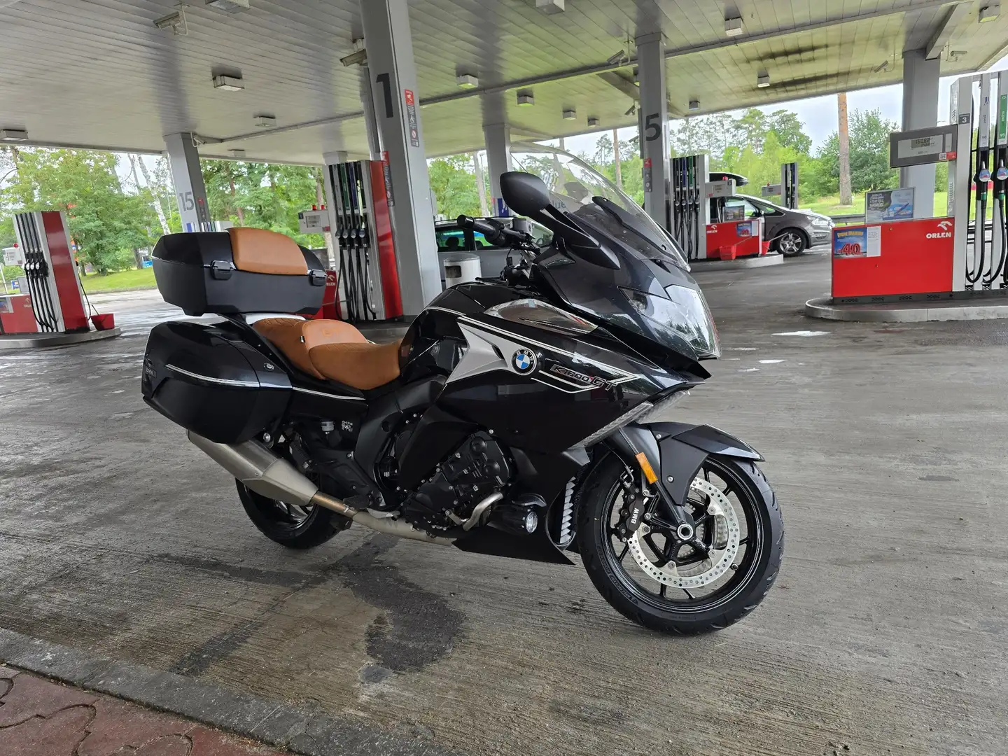 BMW K 1600 GT optie 719 /extra stop led/bodem verlichting Fekete - 1