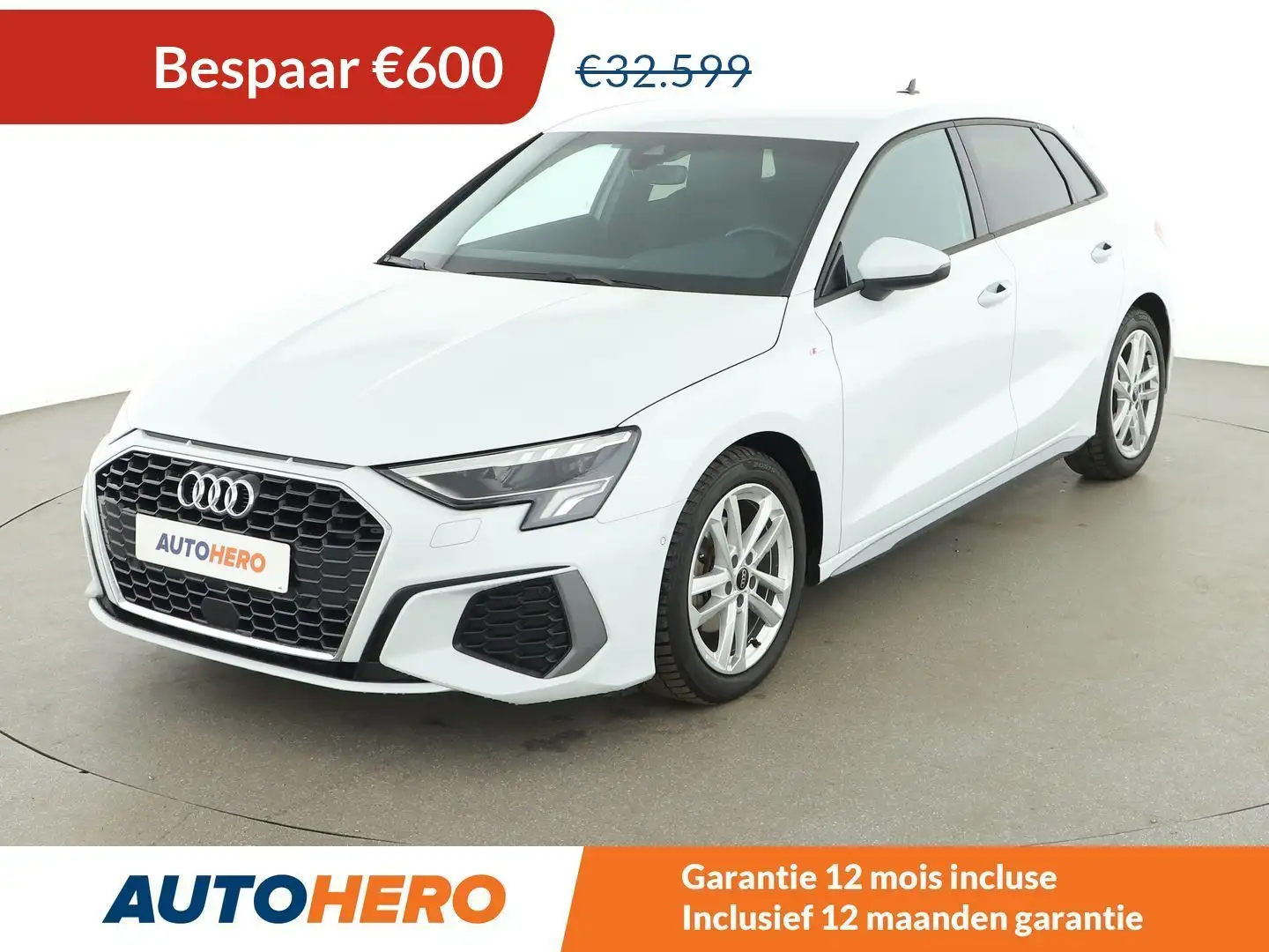 Audi 30 TDI S line Blanc - 1
