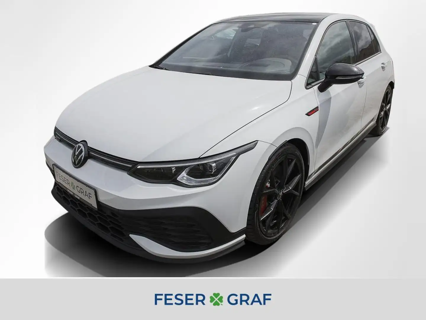 Volkswagen Golf VIII 2.0 TSI Clubsport HuD Pano IQ-Light VOLL Weiß - 1