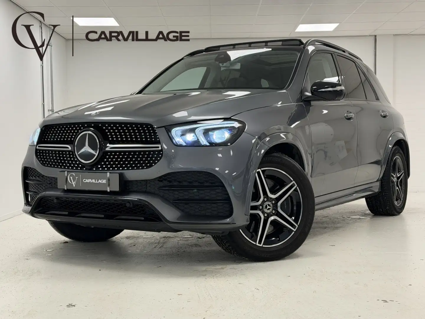 Mercedes-Benz GLE 450 4MATIC AMG Premium Pl. | Burmester | Panoramadak | Gris - 1