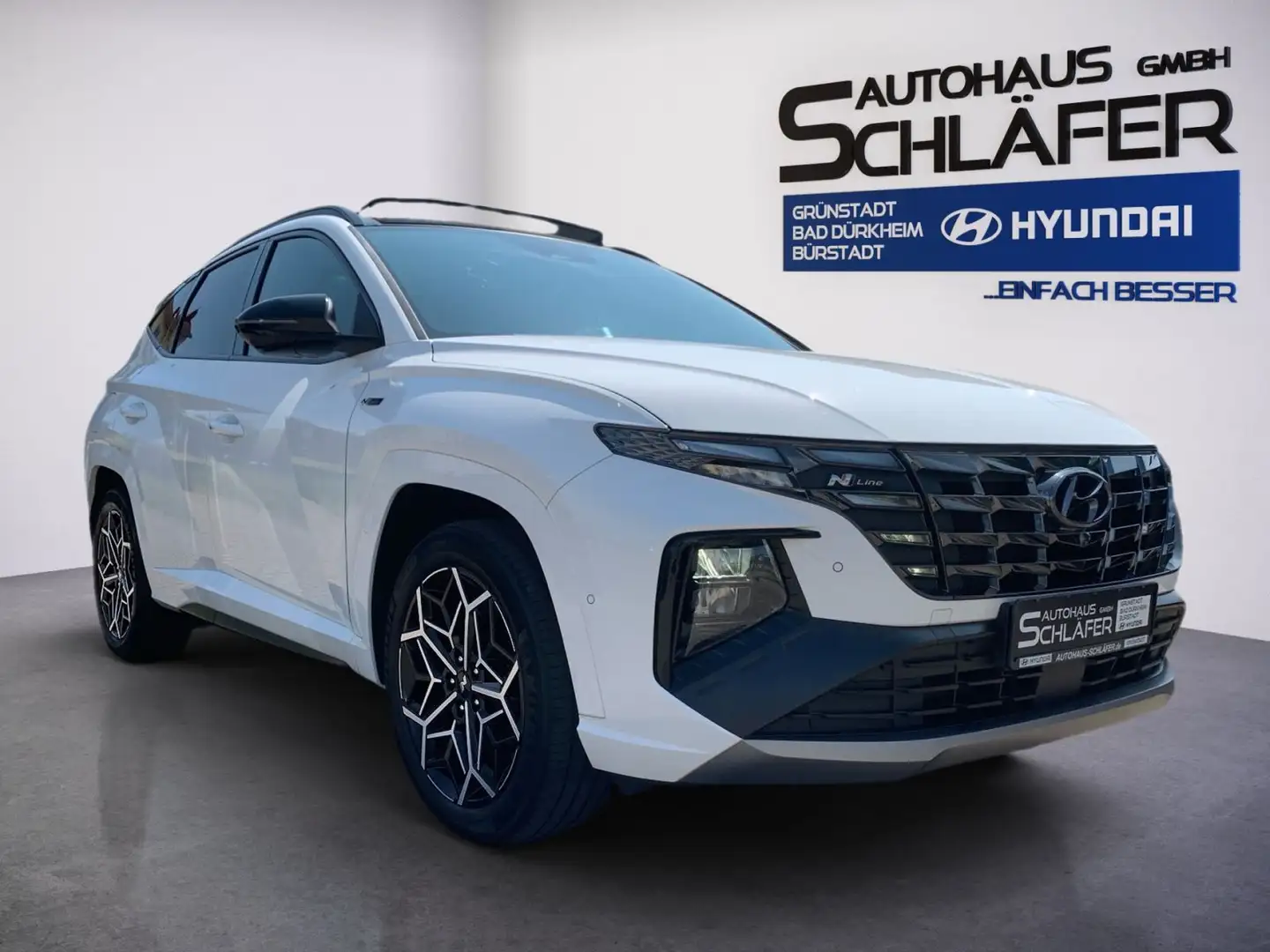 Hyundai TUCSON TUCSON 1.6 T-GDI N Line Plug-In Hybrid 4WD 1Hd Weiß - 2