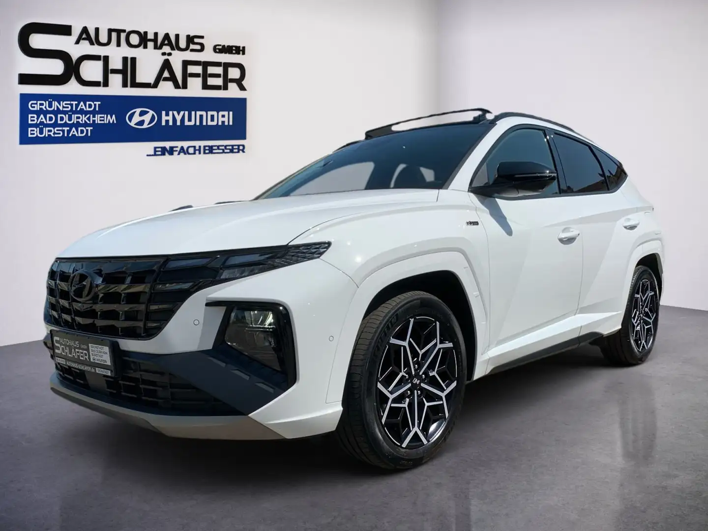 Hyundai TUCSON TUCSON 1.6 T-GDI N Line Plug-In Hybrid 4WD 1Hd Weiß - 1