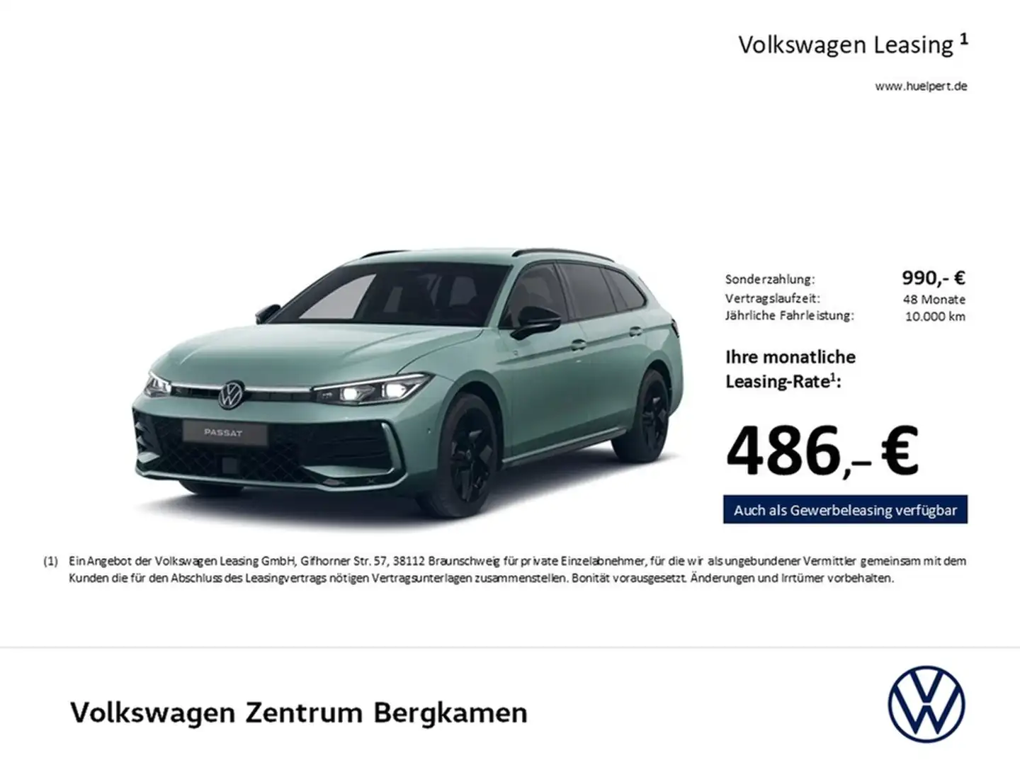 Volkswagen Passat Variant 2.0 R-LINE 4X4 NEUESMODELL AHK 18Z Blau - 2