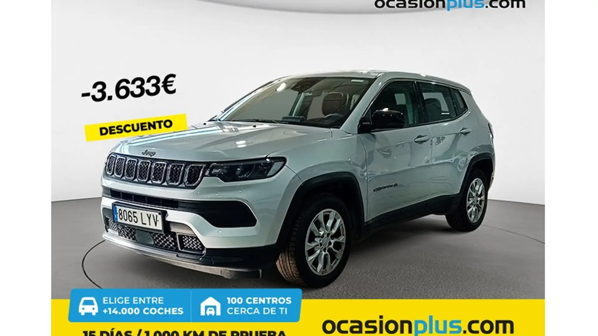 Jeep Compass 1.3 Gse T4 Longitude 4x2 130 Blanco - 1