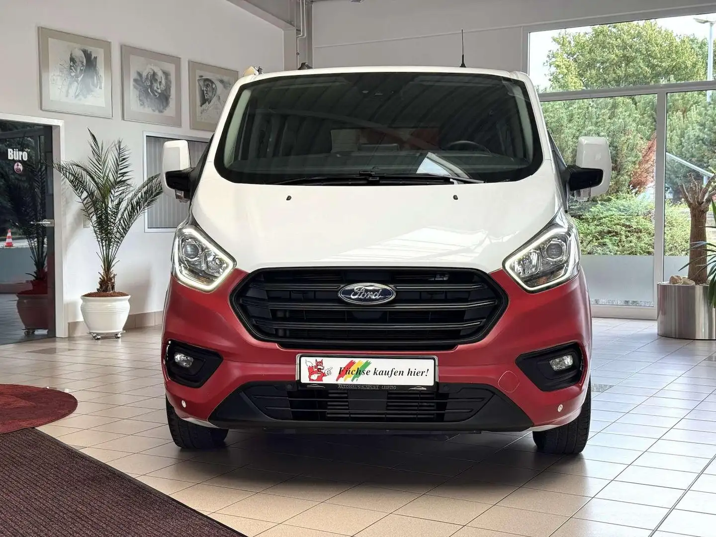 Ford Transit Custom Autom. /StandHz/Markise/Navi/Ahk Weiß - 2