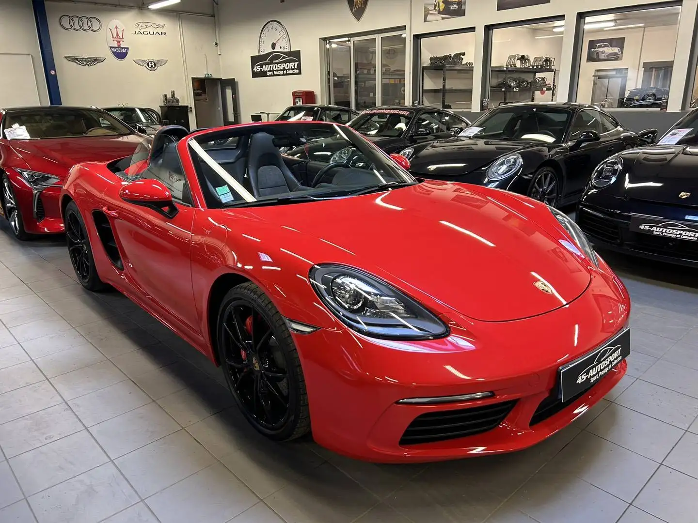 Porsche Boxster 718 S 350 CH BVM Rot - 1
