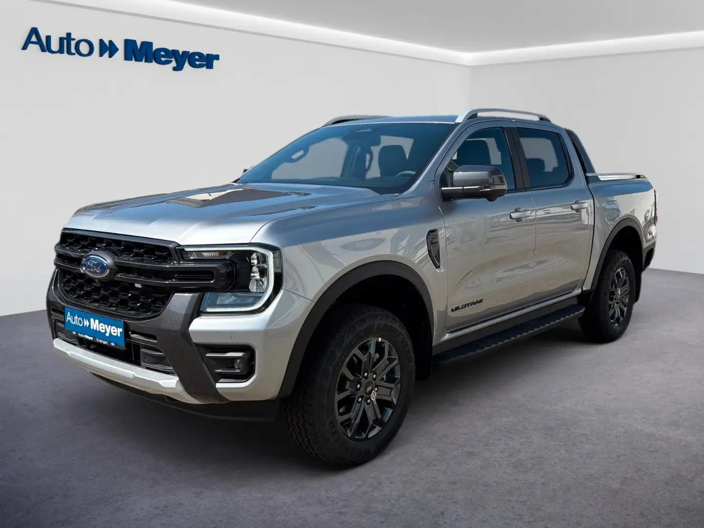 Ford Ranger 2.0 EcoBlue 205 Wildtrak 4x4 |eRollo|AHK| Silber - 1