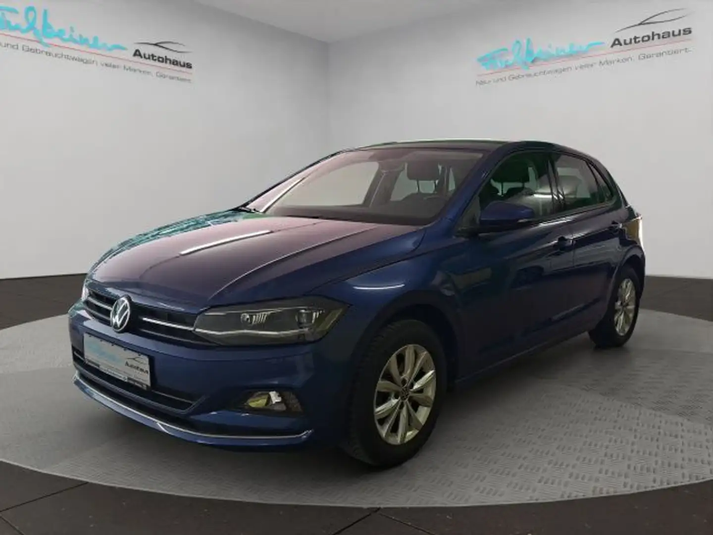 Volkswagen Polo Highline 1.0l TSI Bluetooth Navi LED Klima Blauw - 2