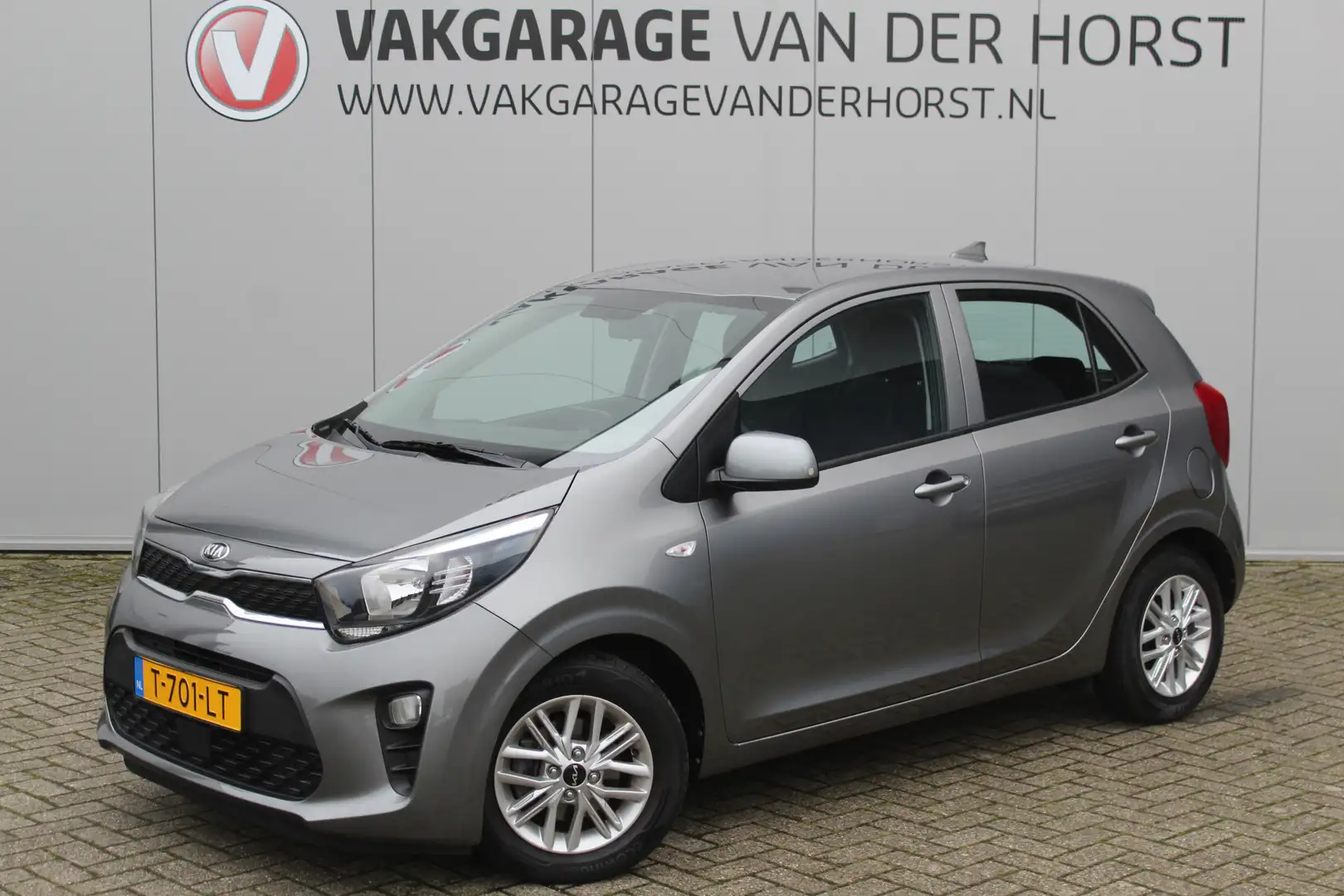Kia Picanto 1.0-67pk DPi DynamicLine. Kwalitatief erg goed wag Gri - 1