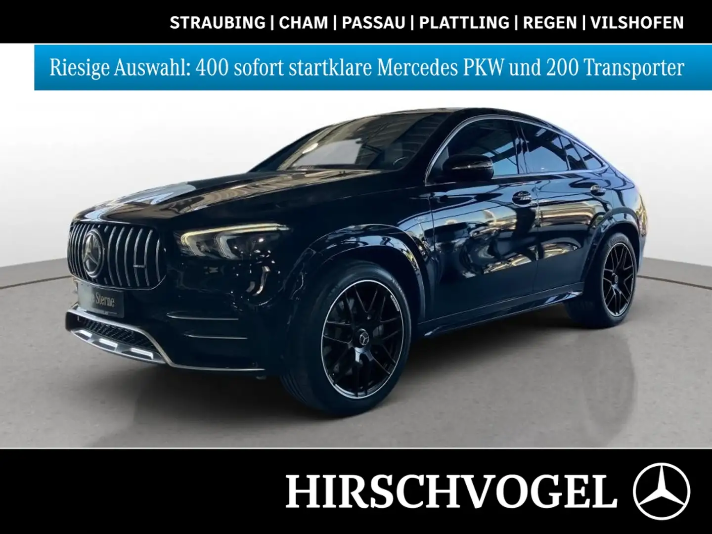 Mercedes-Benz GLE 53 AMG 4M KEYLESS+Memory+MULTIBEAM+MBUX+360K Schwarz - 1