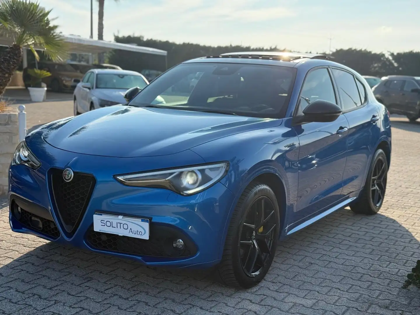 Alfa Romeo Stelvio 2.2 Veloce Q4 210cv + *Tetto Apribile* Blu/Azzurro - 1