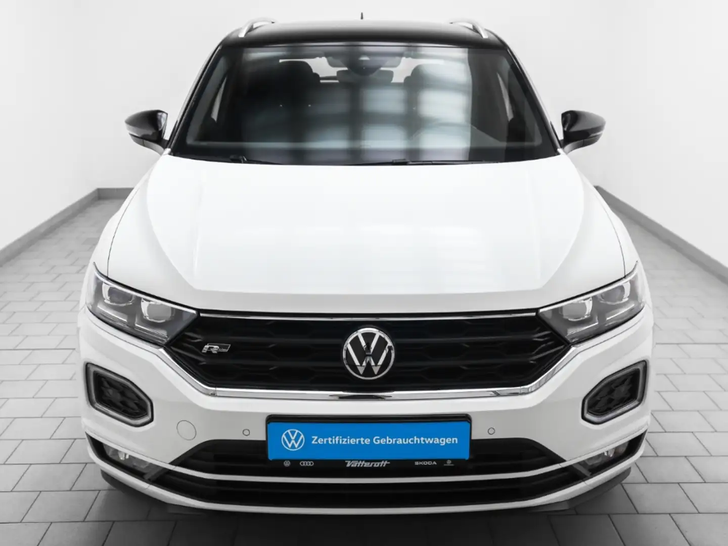 Volkswagen T-Roc 1.5 TSI Sport R Line Exterieur AHK Navi Weiß - 2