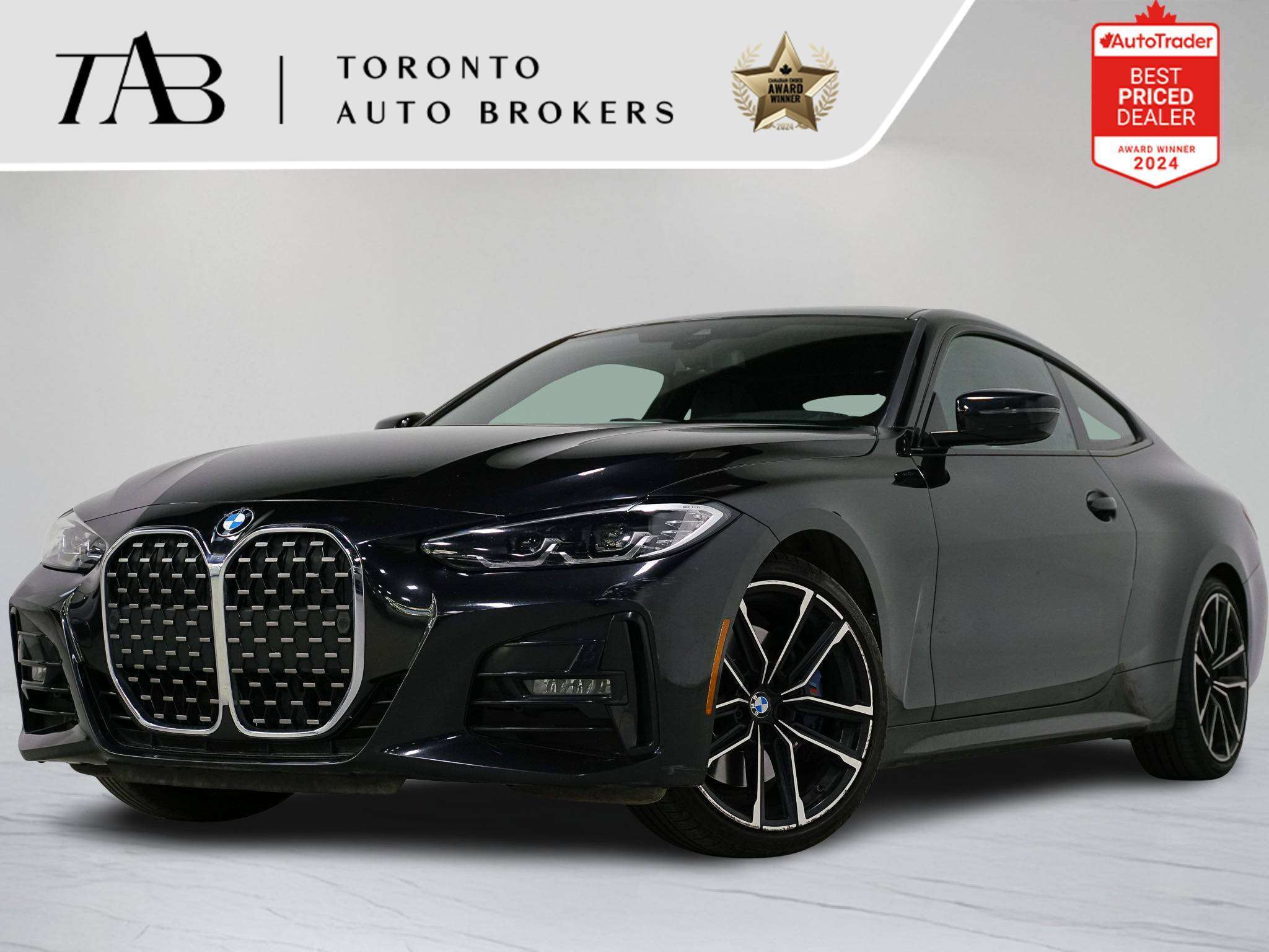 Black 2021 BMW 4 Series 430i Coupe xDrive Coupe All-Wheel Drive Automatic