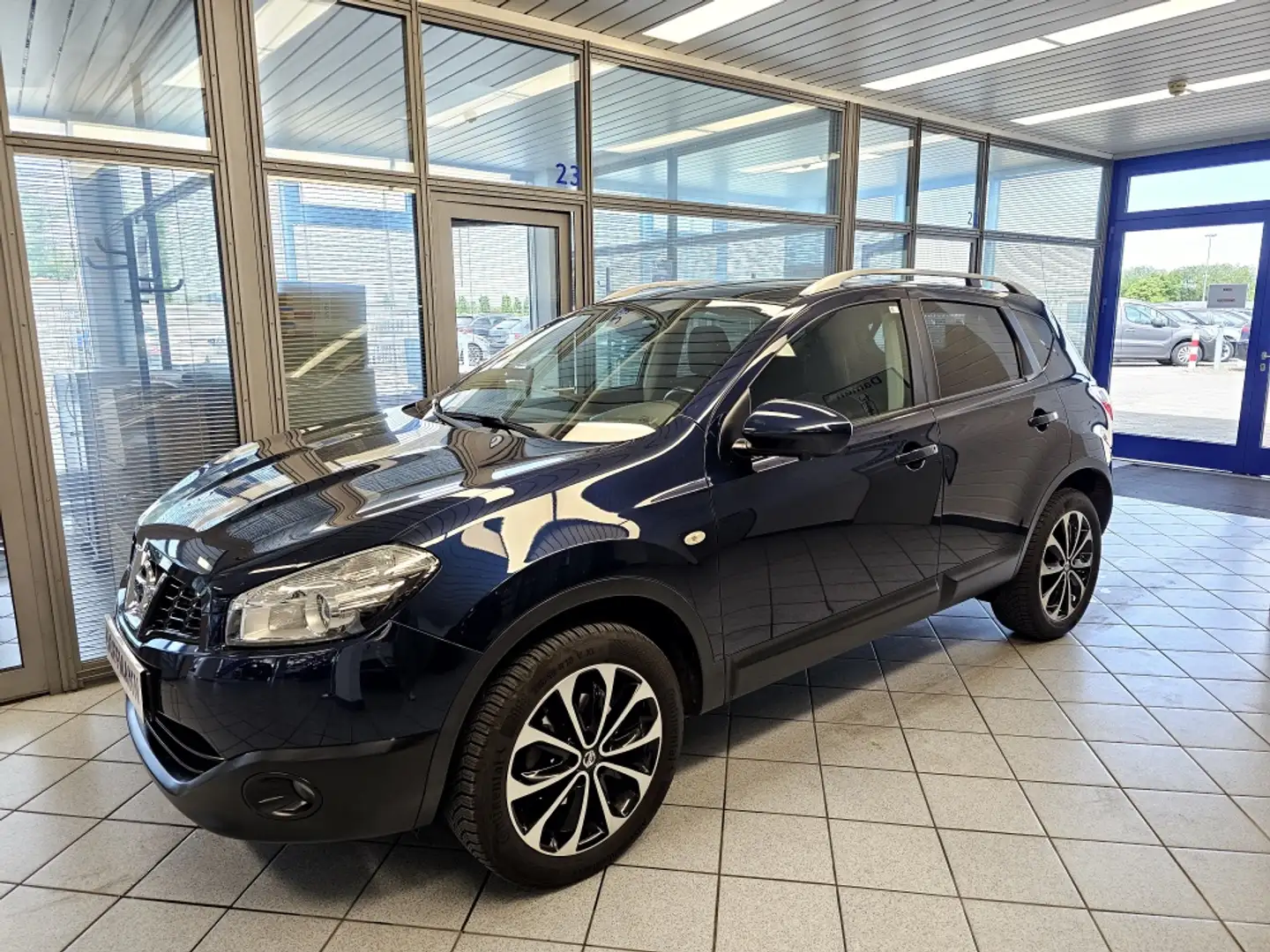 Nissan Qashqai Kamera,Sitzheizung,Panodach Modrá - 2