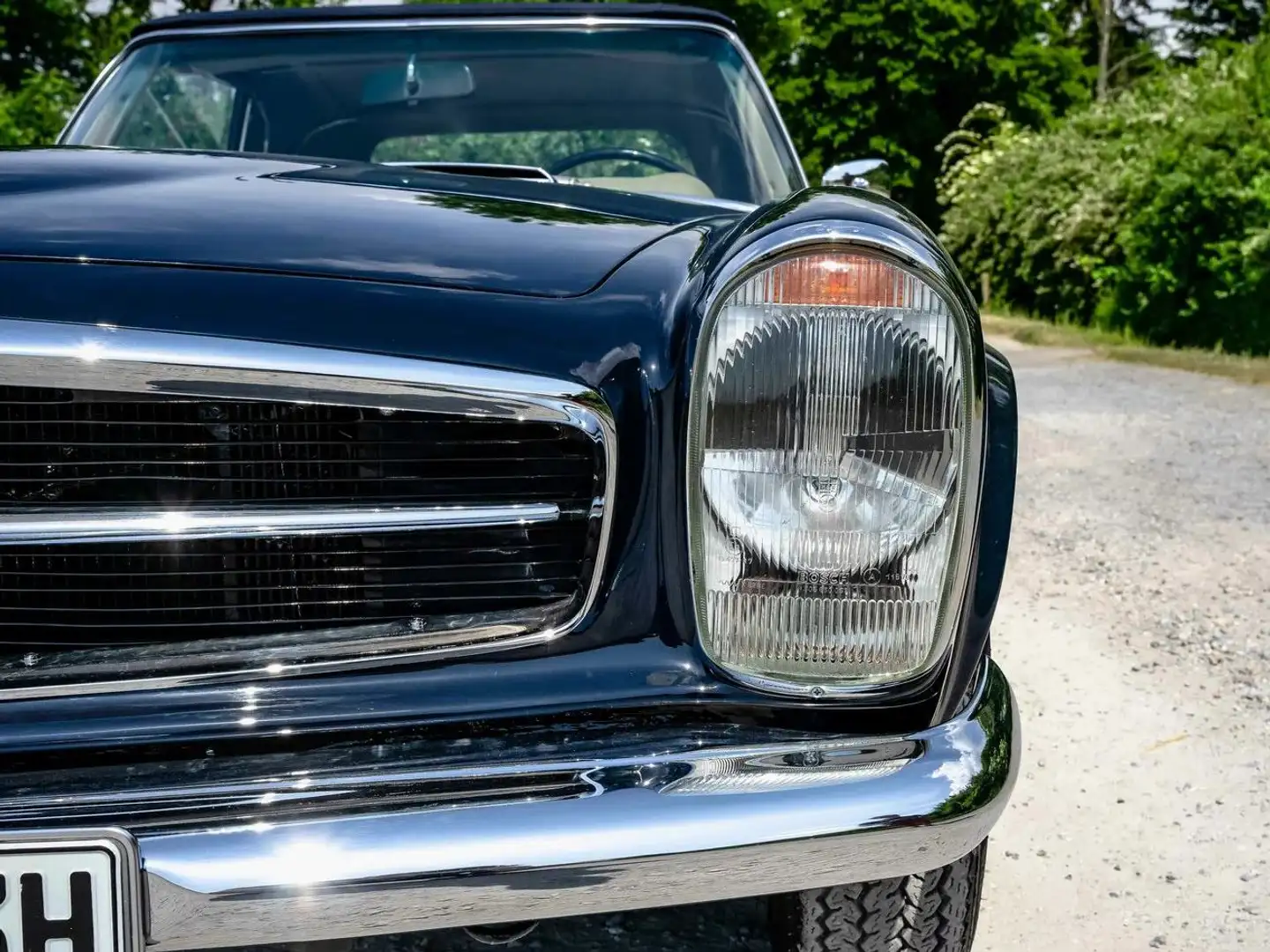 Mercedes-Benz 280 SL Pagode Automatik Deutsche Version Blau - 1