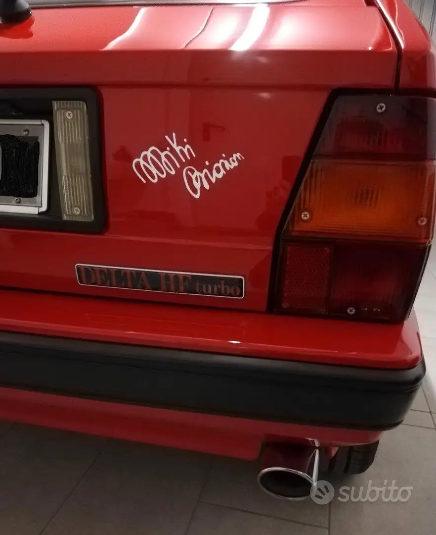 Lancia Delta Delta 1.6 Turbo HF RST Rosso - 2