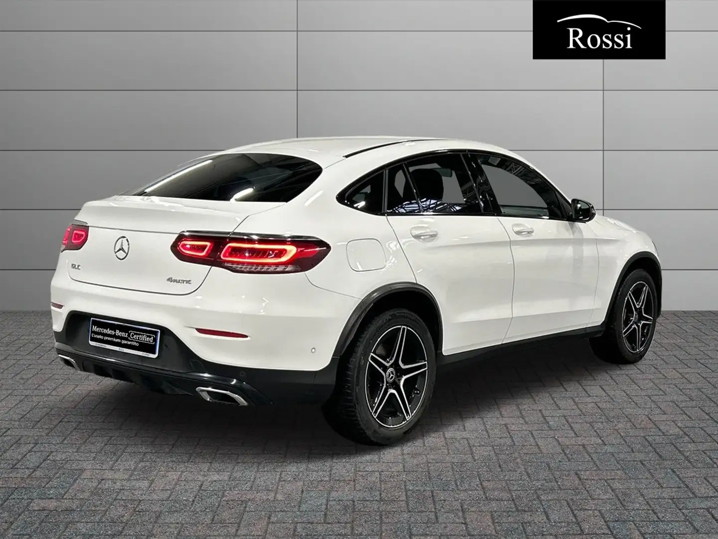 Mercedes-Benz GLC 220 GLC coupe 220 d Premium 4matic auto Bianco - 2