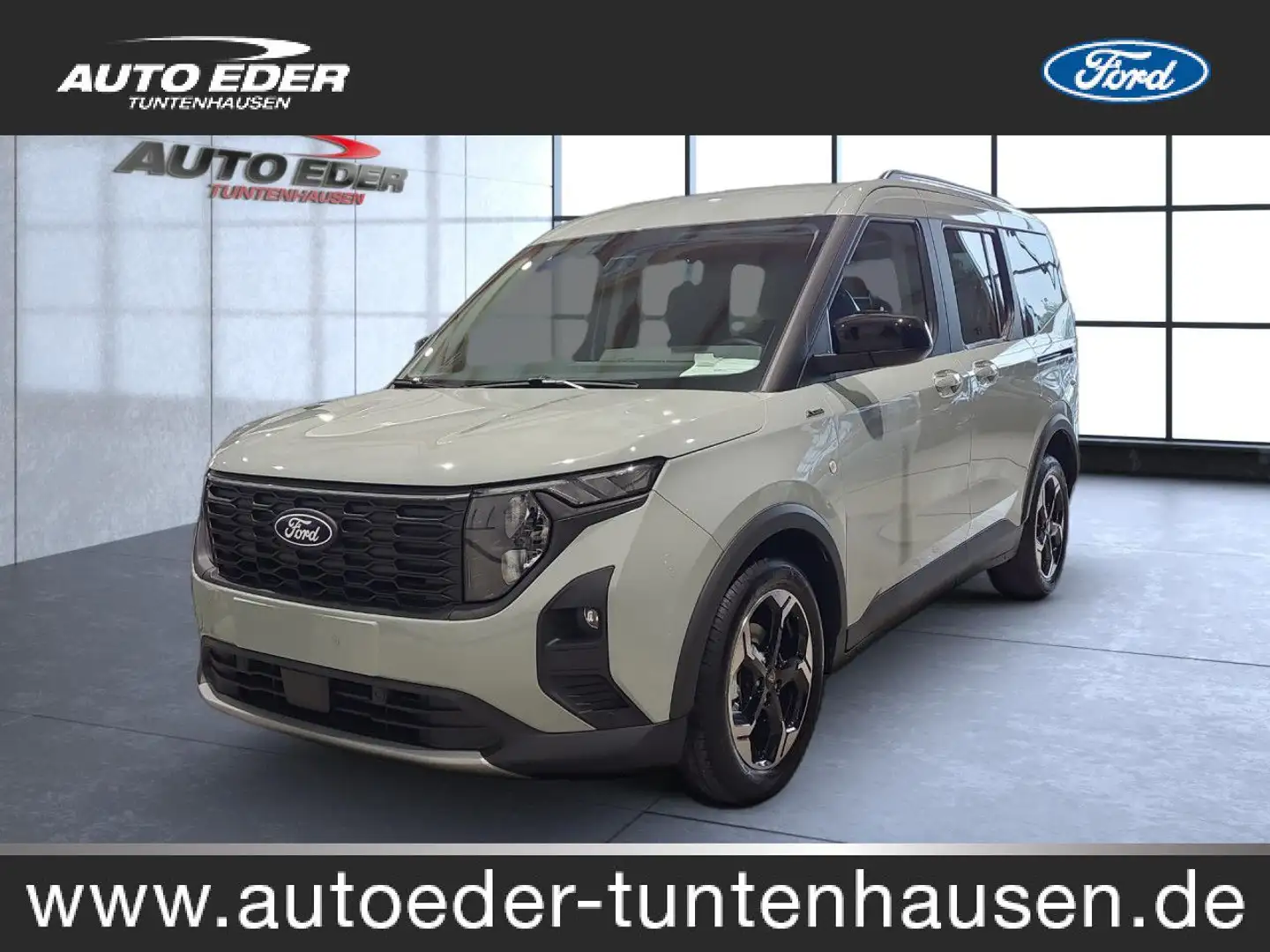 Ford Tourneo Courier Active Automatik Bluetooth Navi Grijs - 1