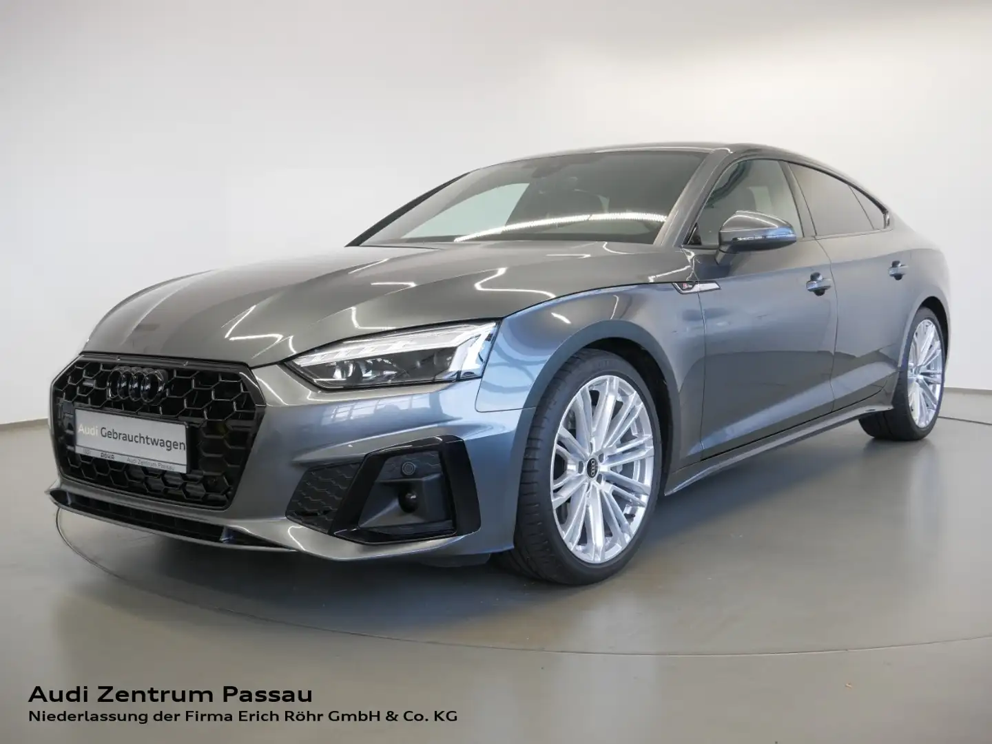 Audi A5 Sportback 45 TFSI quattro S line S tro. MATRIX vir Grau - 1