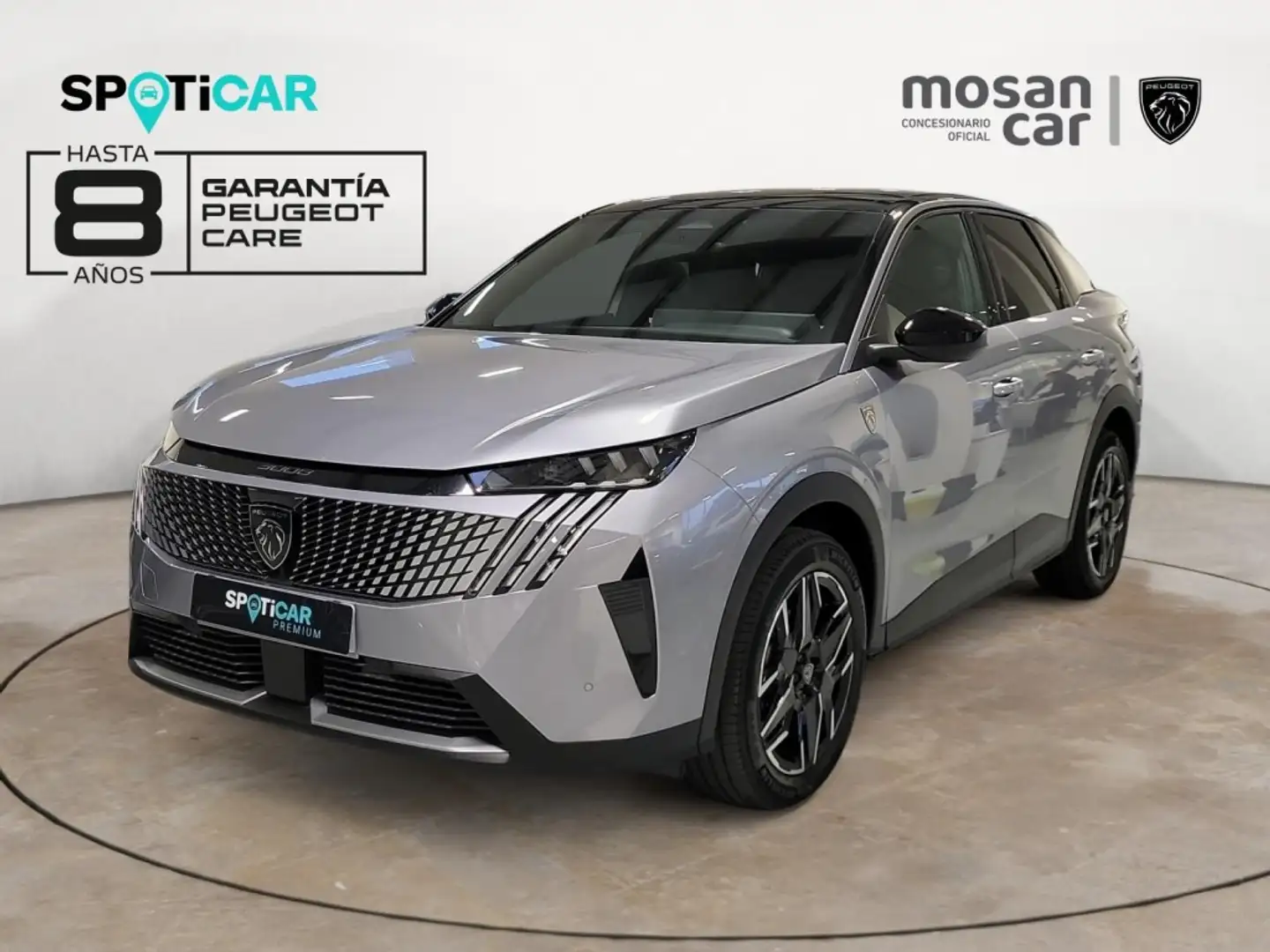 Peugeot 3008 Hybrid GT eDCS6 145 Gris - 1