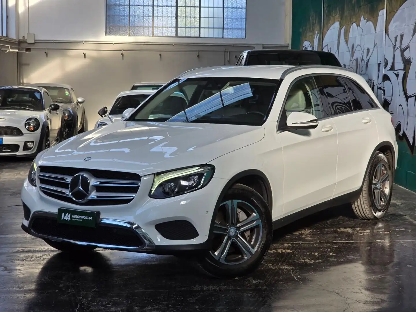 Mercedes-Benz GLC 220 GLC - X253 d Exclusive 4matic auto Bianco - 1