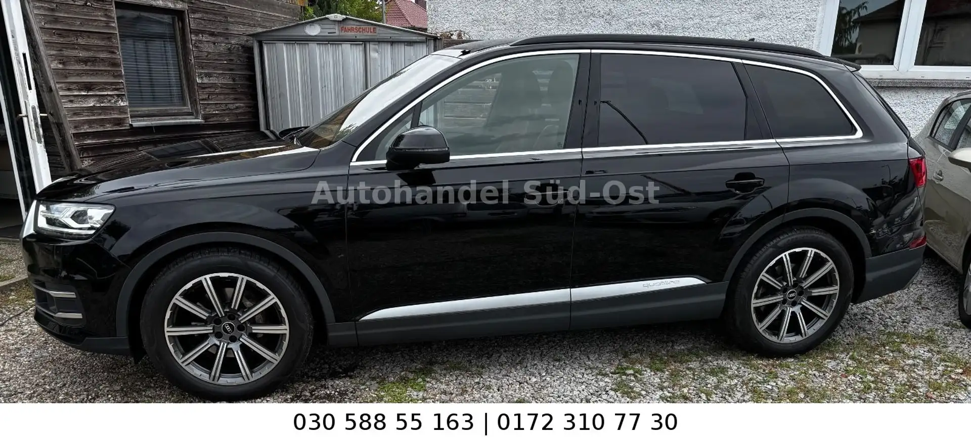 Audi Q7 3.0 Luft Leder Navi ACC AHK 20" Sitzbelüftung Nero - 2