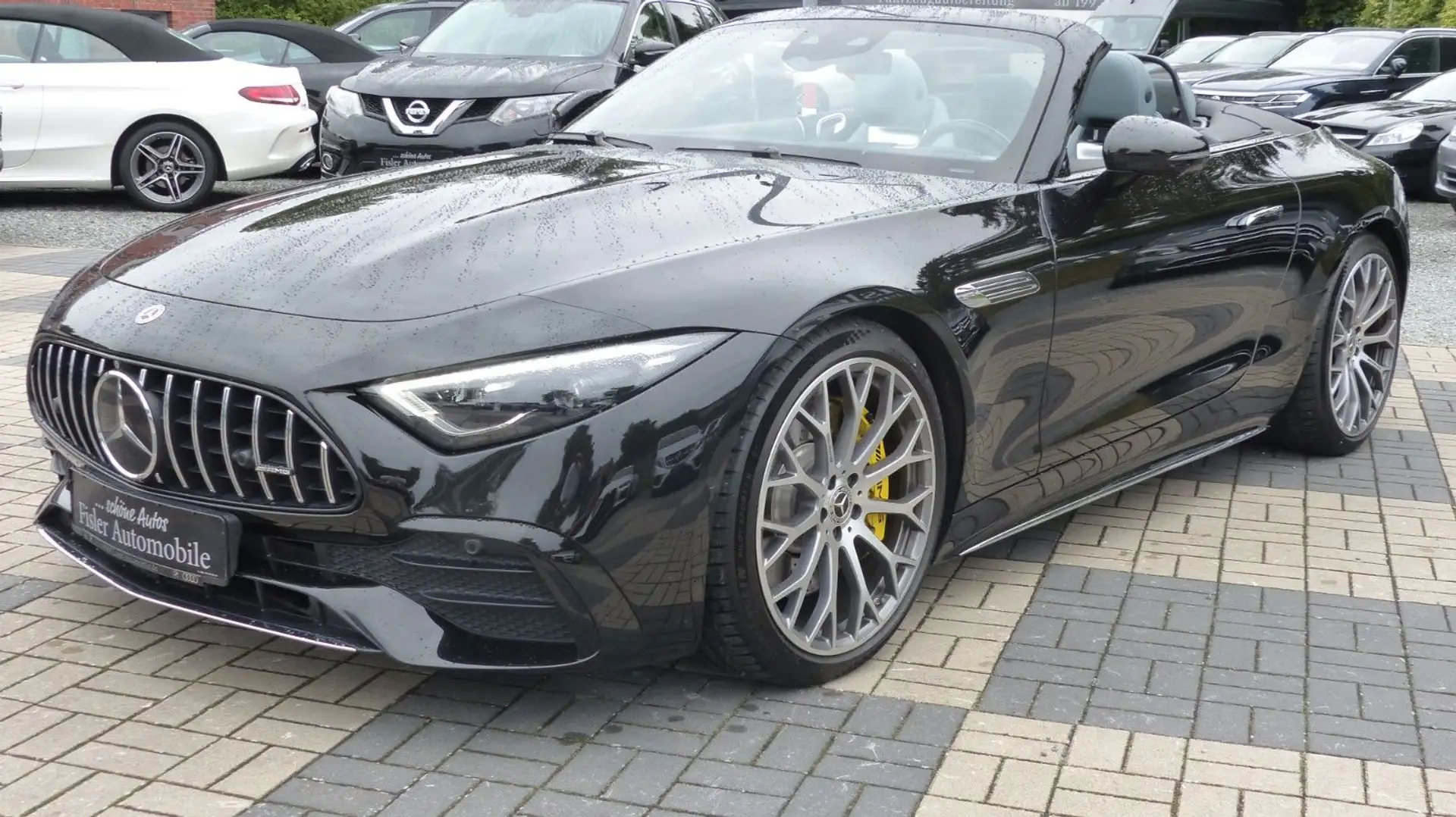 Mercedes-Benz SL 43 AMG Distronic Massage Sitzklima Noir - 1