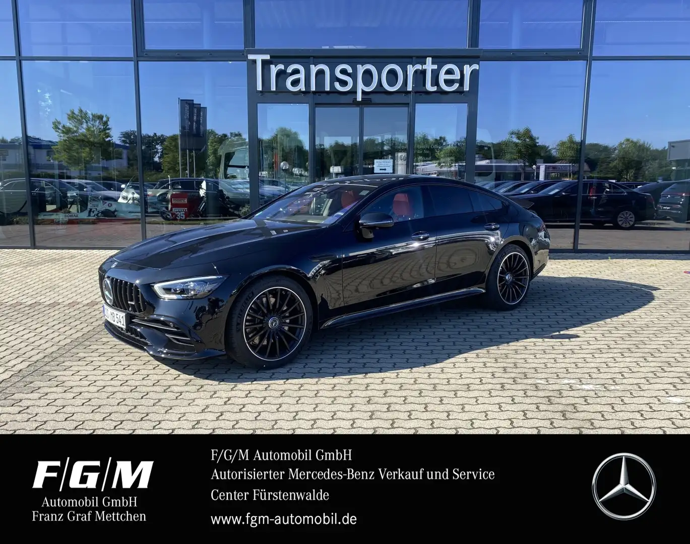 Mercedes-Benz AMG GT GT 43 4M Pano/KeyG/360/HUD/Mem/Burm/Servoschließ Zwart - 1