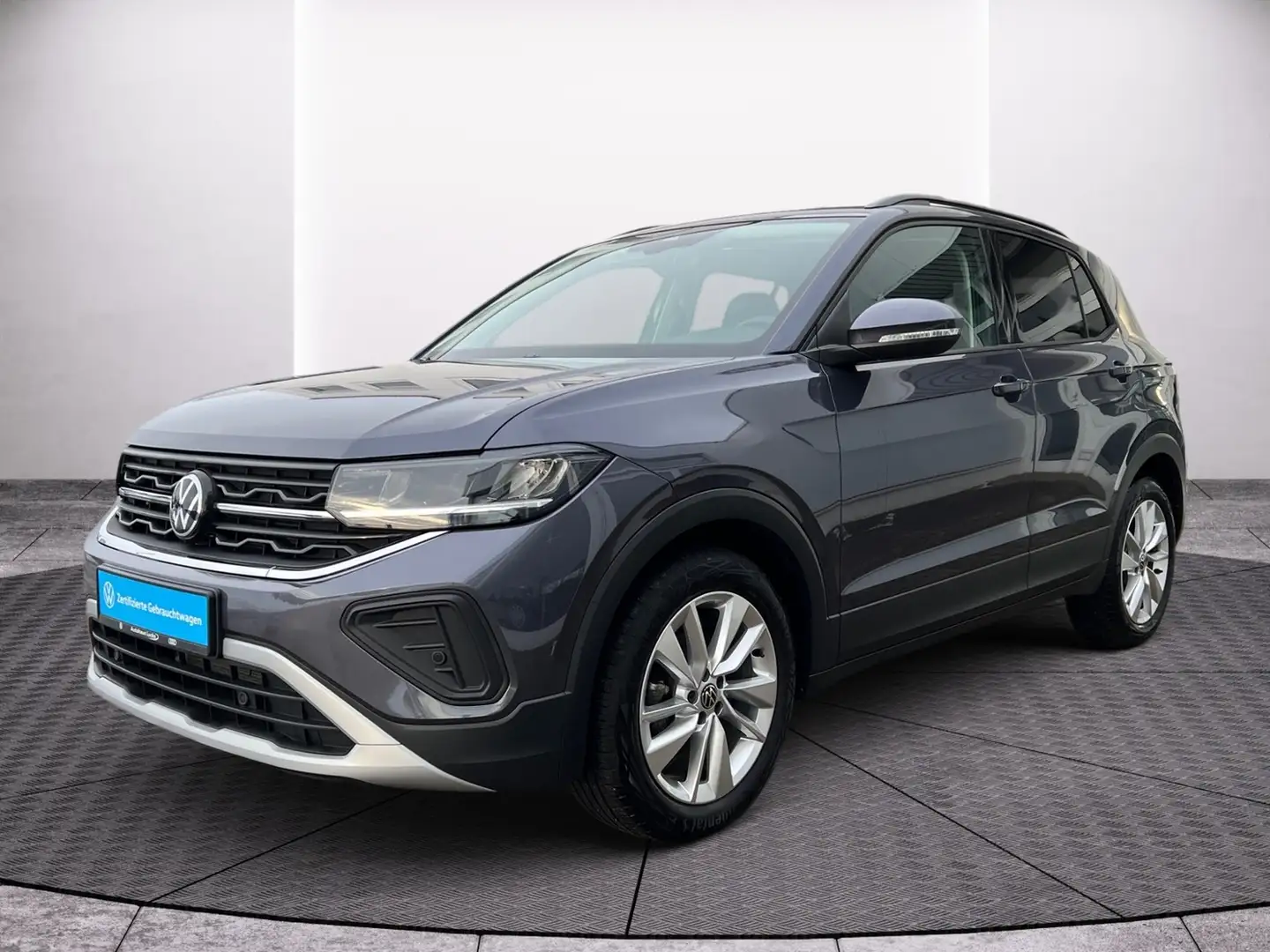 Volkswagen T-Cross Life  1.0 TSI 6-Gang LED AHK Grau - 2