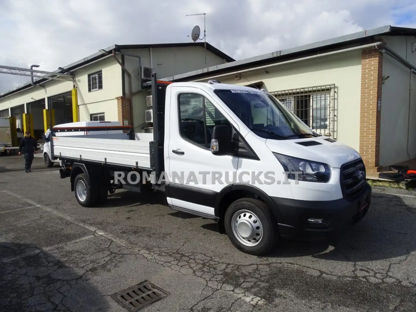 Ford Transit 130CV RIBALTABILE RUOTA GEMELLARE PRONTA CONSEGNA Bianco - 2