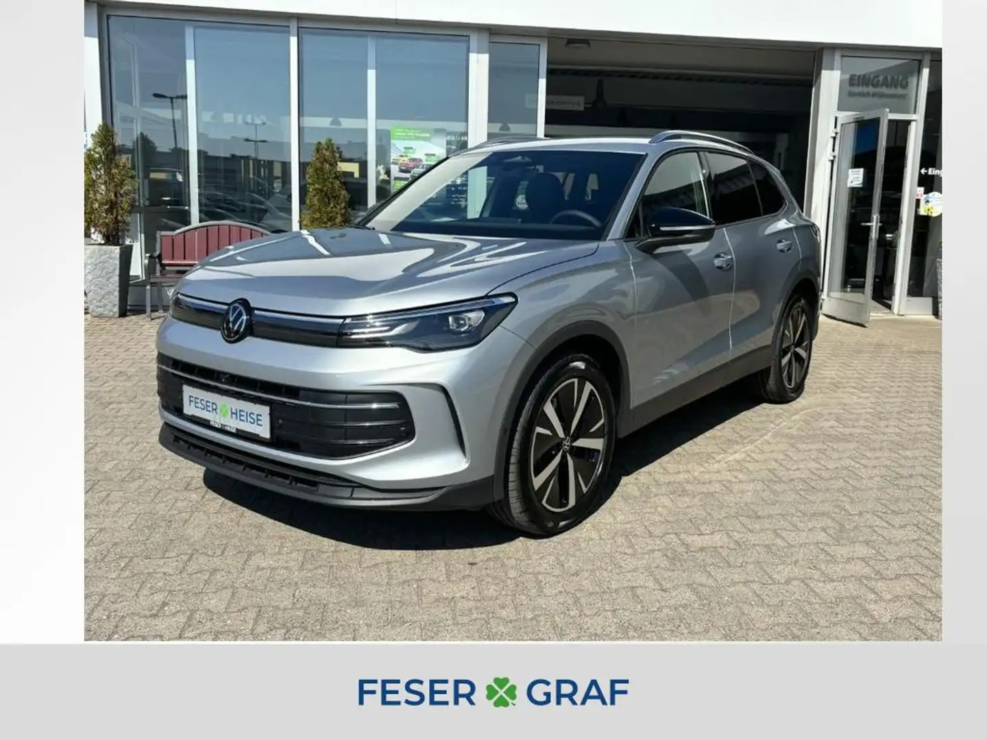 Volkswagen Tiguan Goal 2.0 TDI DSG/LED/Area View/Sitz-Lenkradhzg./AH Silber - 1