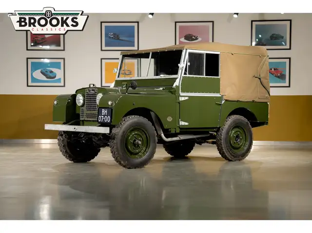 Land Rover Series 1 80-inch | Open dak | Softback-kap | Sperdifferen